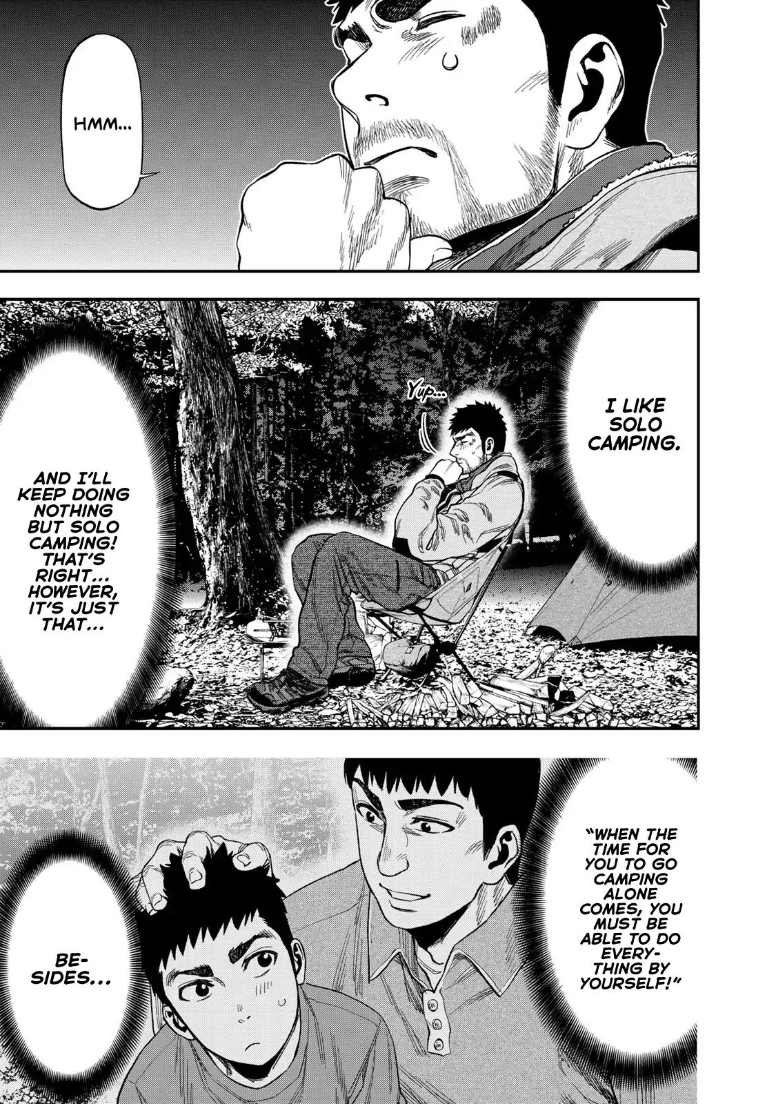 Futari Solo Camp Chapter 6 page 19 - Chapter 6: Oh well, I've gone and done it.