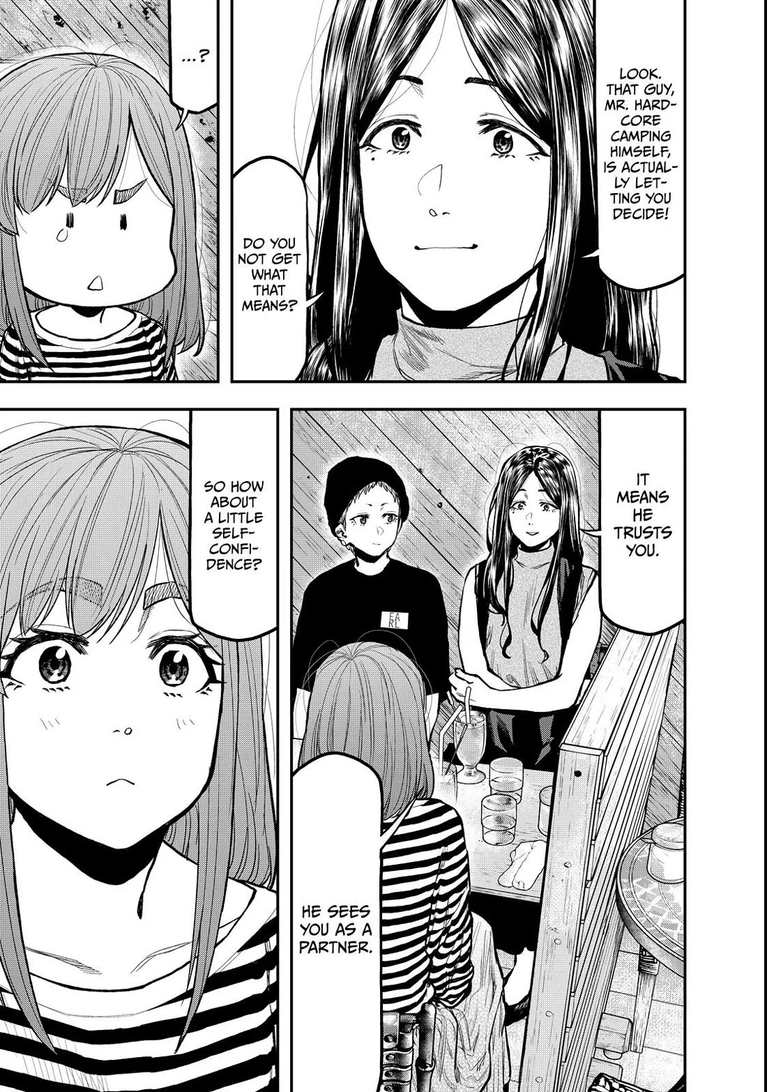 Futari Solo Camp Chapter 64 page 19 - Chapter 64