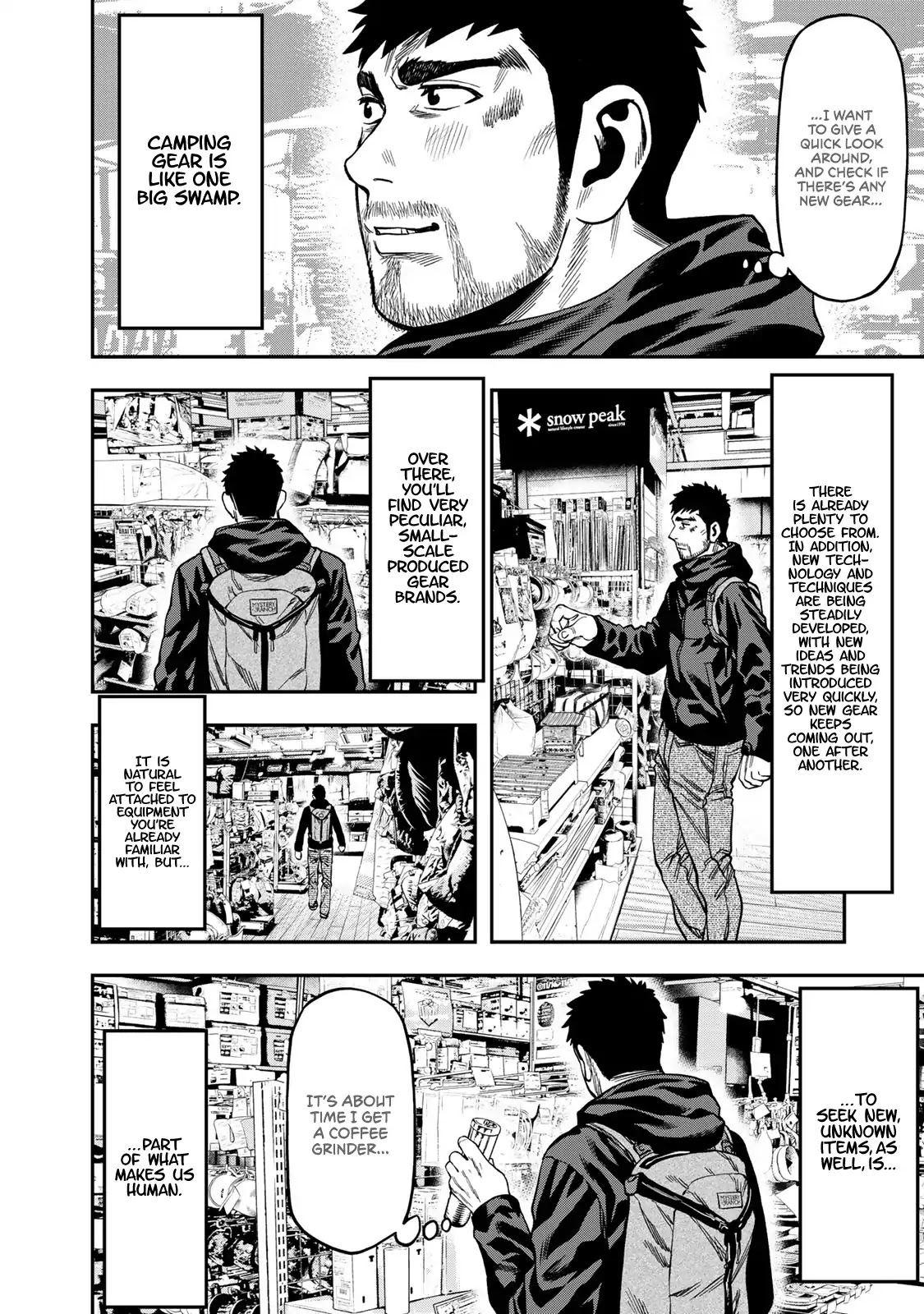 Futari Solo Camp Chapter 7 page 6 - Chapter 7: Shizuku's Tent