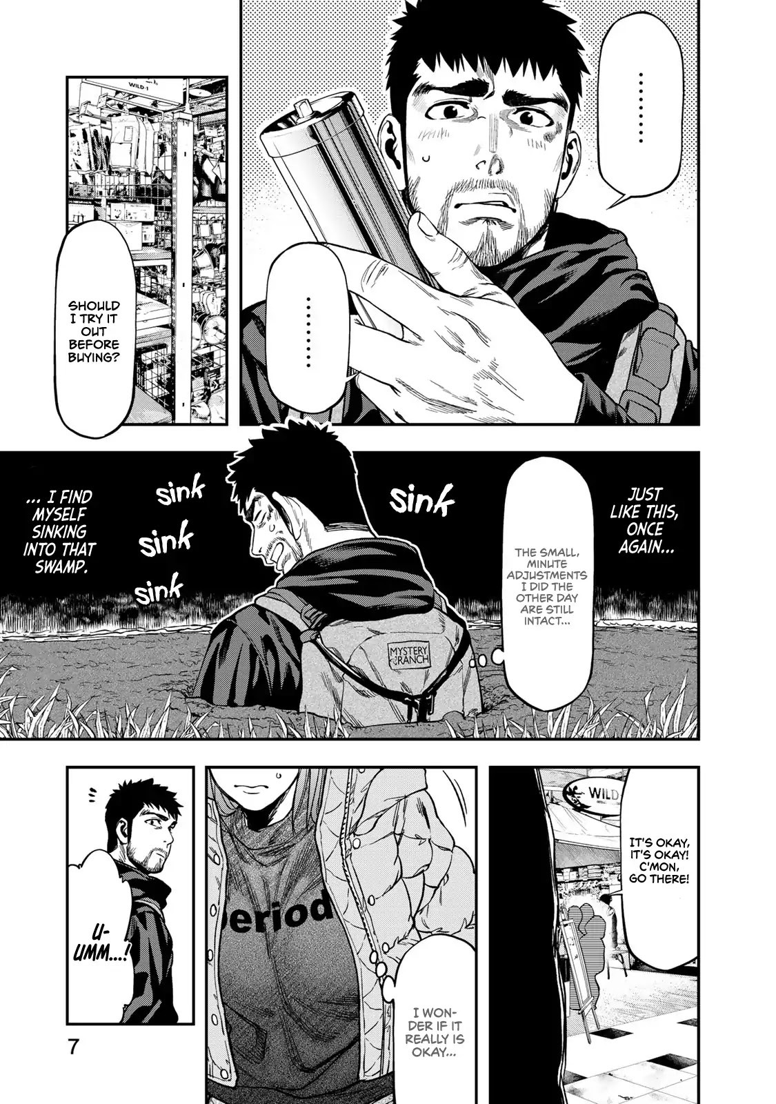 Futari Solo Camp Chapter 7 page 7 - Chapter 7: Shizuku's Tent
