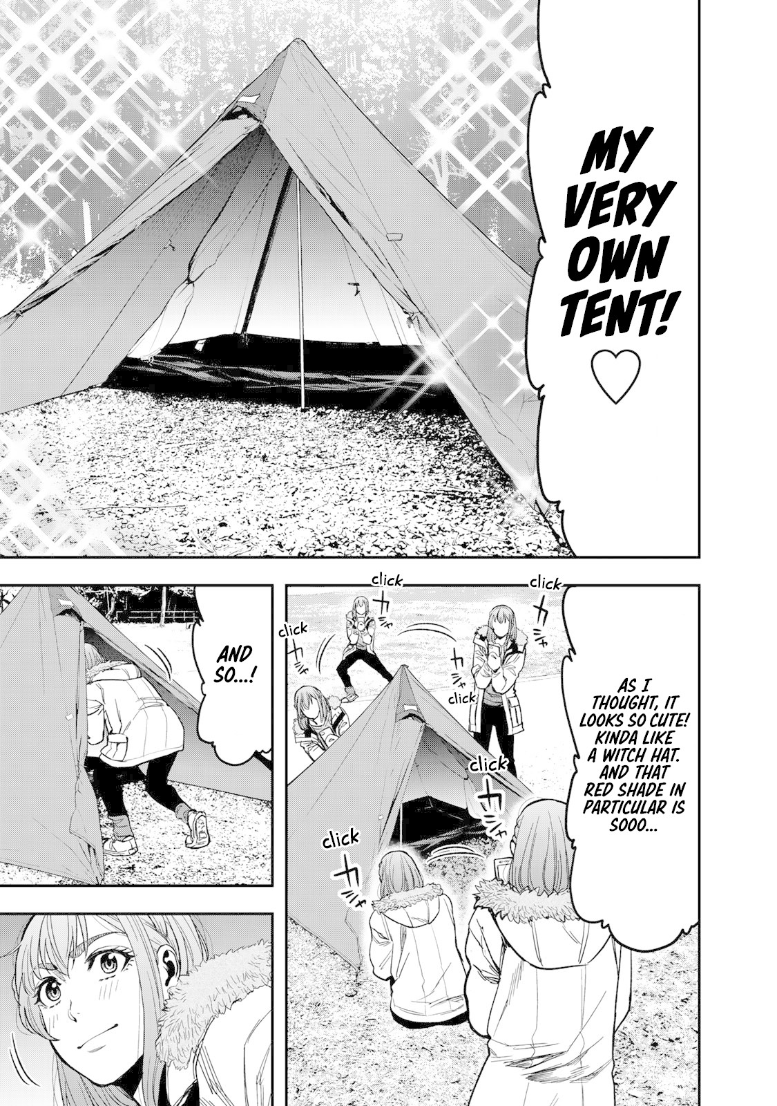 Futari Solo Camp Chapter 8 page 11 - Chapter 8: Minimum Impact Camping