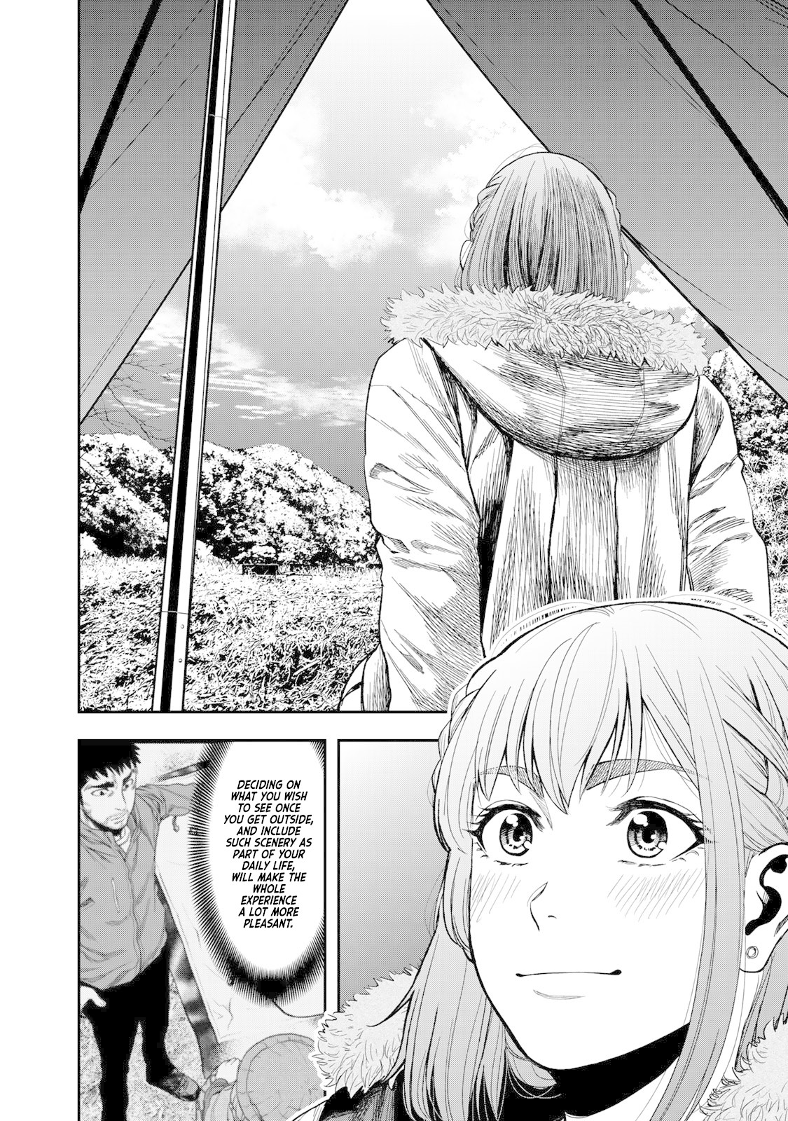 Futari Solo Camp Chapter 8 page 12 - Chapter 8: Minimum Impact Camping