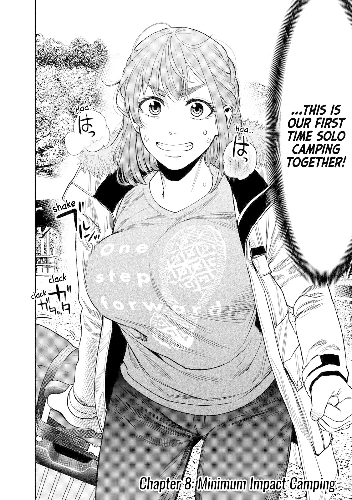 Futari Solo Camp Chapter 8 page 2 - Chapter 8: Minimum Impact Camping