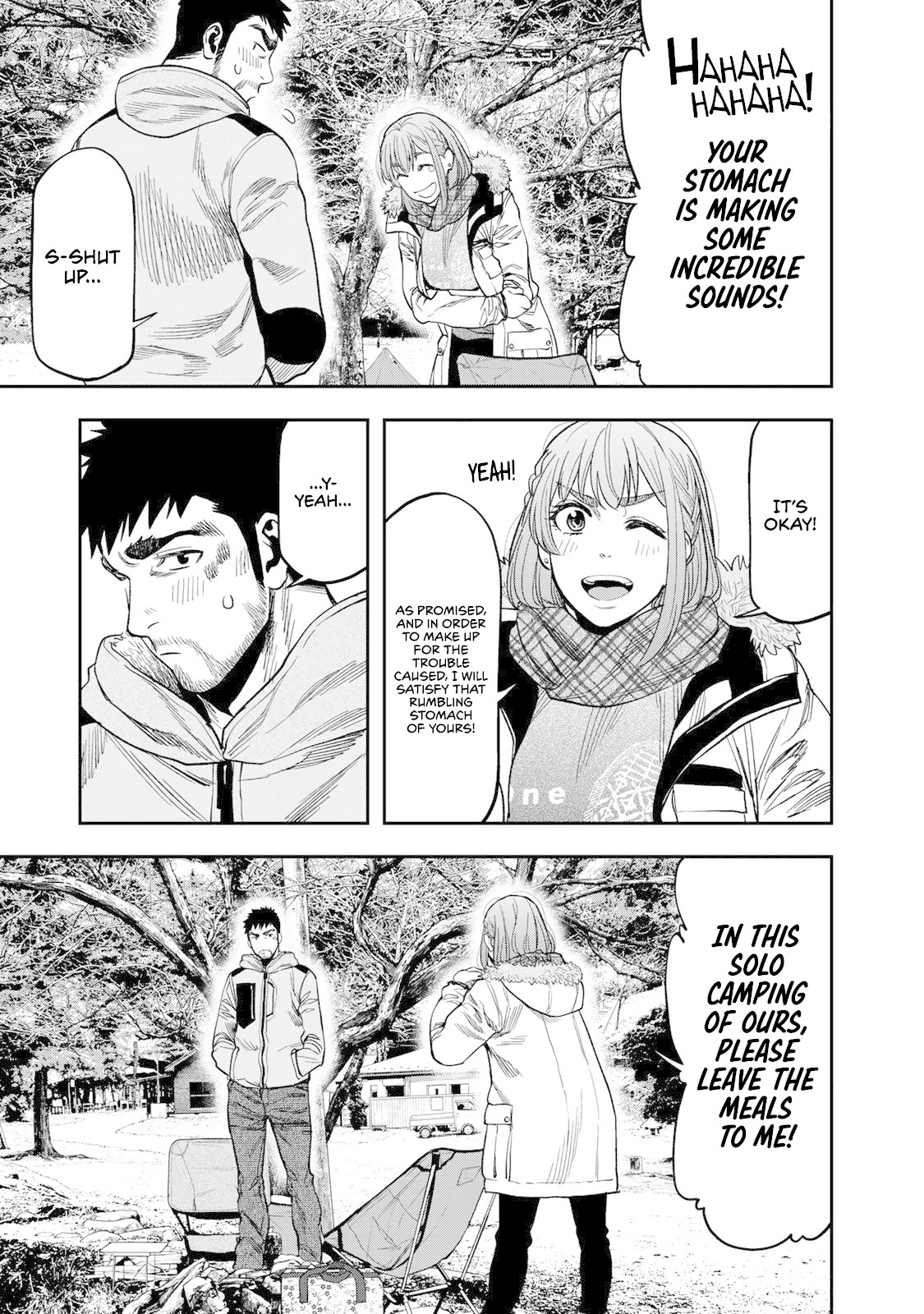 Futari Solo Camp Chapter 8 page 23 - Chapter 8: Minimum Impact Camping