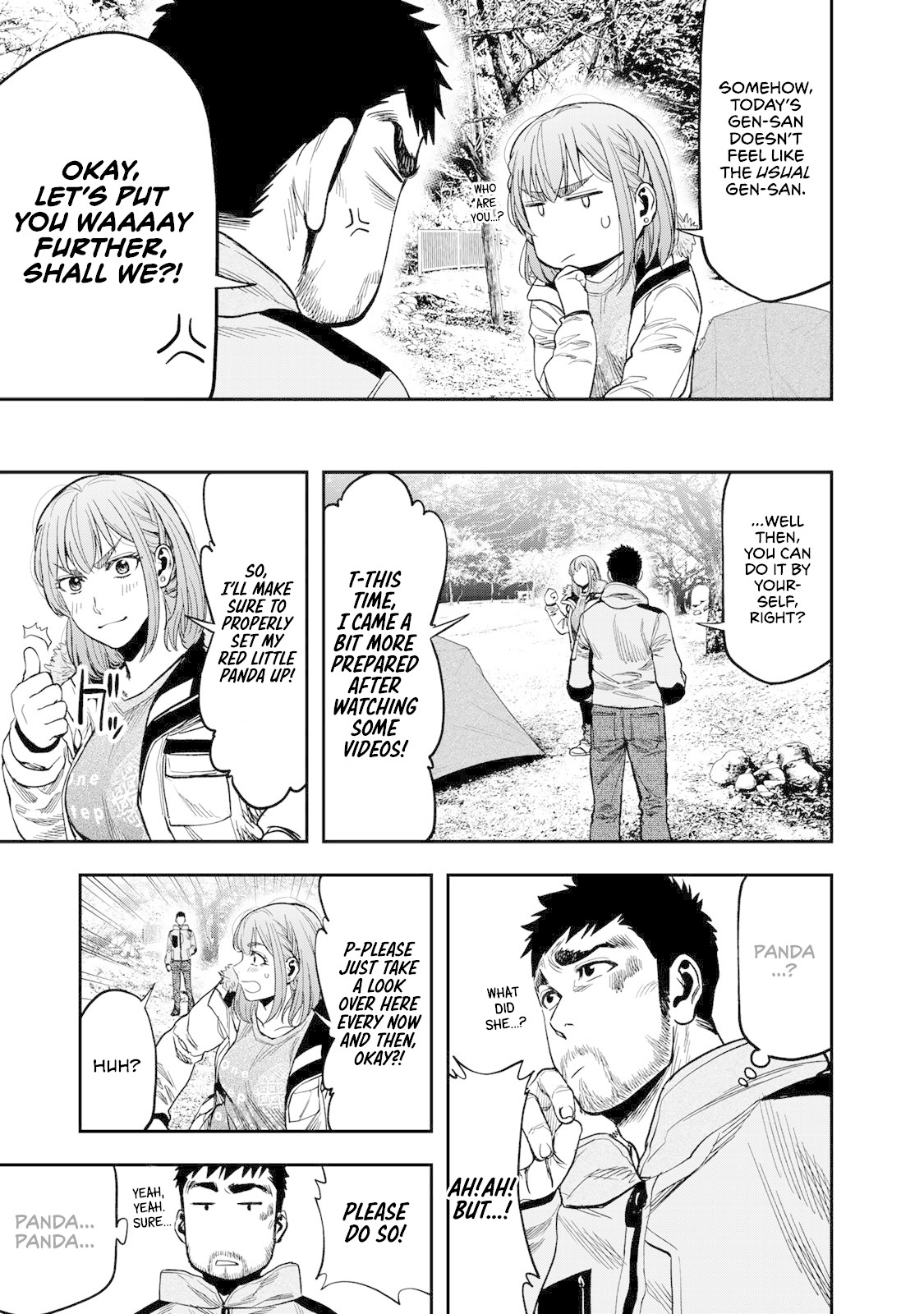 Futari Solo Camp Chapter 8 page 7 - Chapter 8: Minimum Impact Camping
