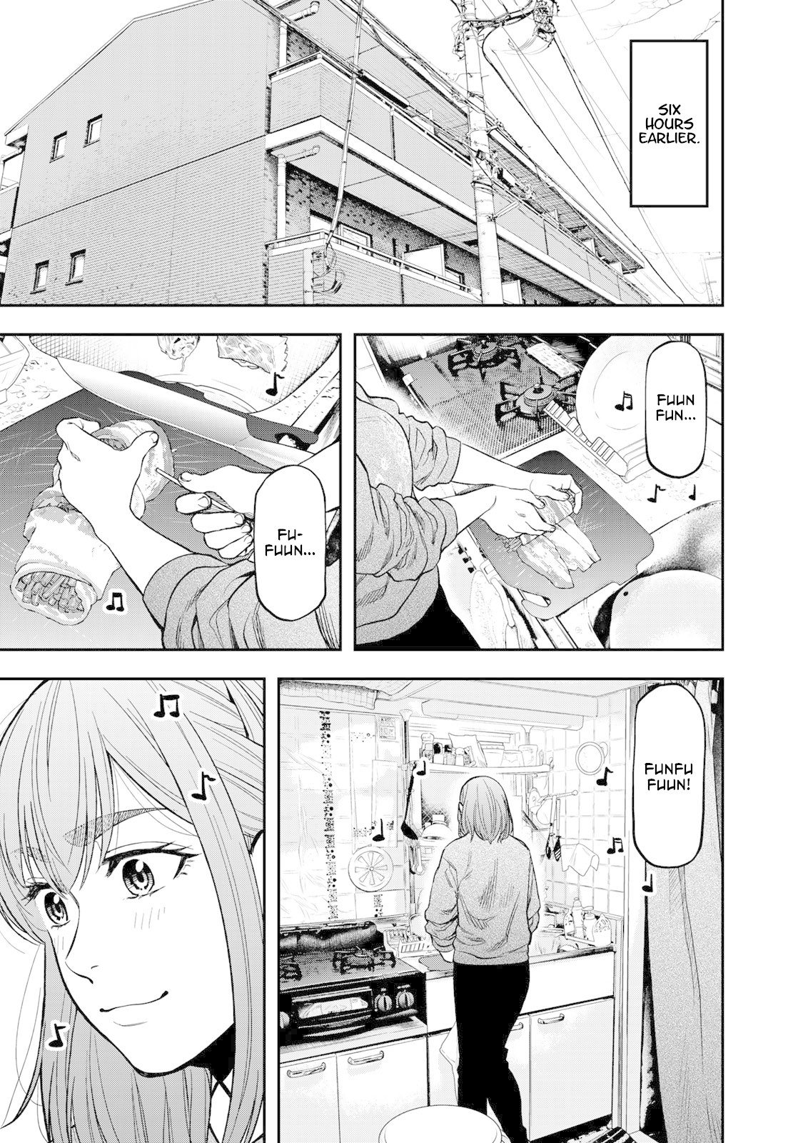 Futari Solo Camp Chapter 9 page 1 - Chapter 9: Skewer Festival