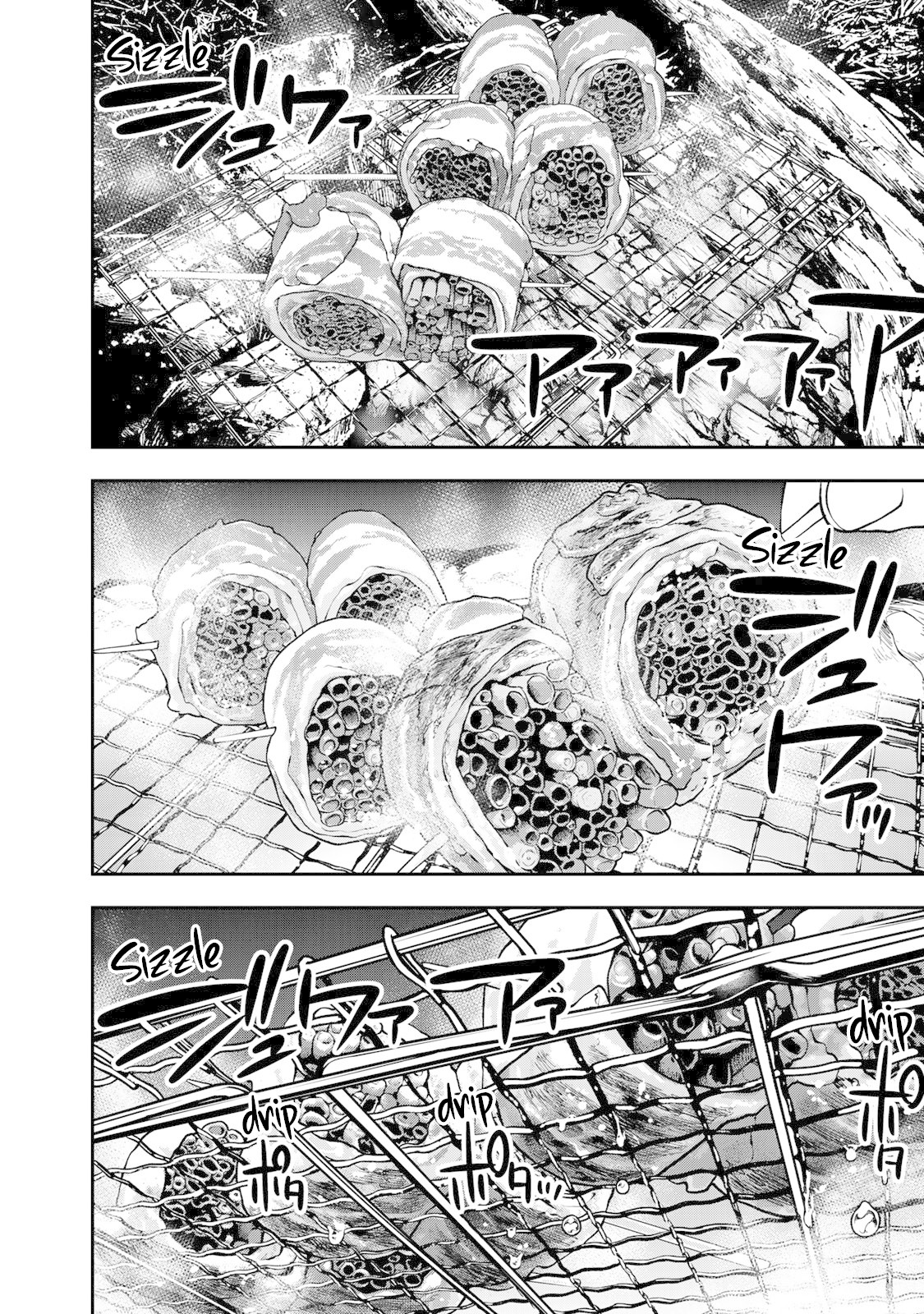 Futari Solo Camp Chapter 9 page 8 - Chapter 9: Skewer Festival