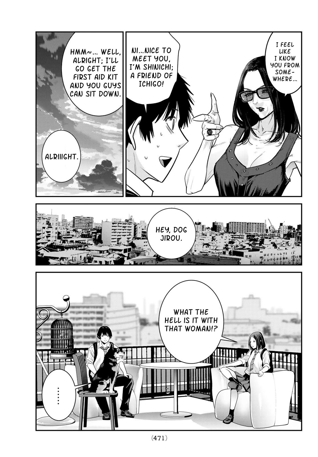 Futari Switch Chapter 13 page 11 - Chapter 13: A Real Life John Carpenter World