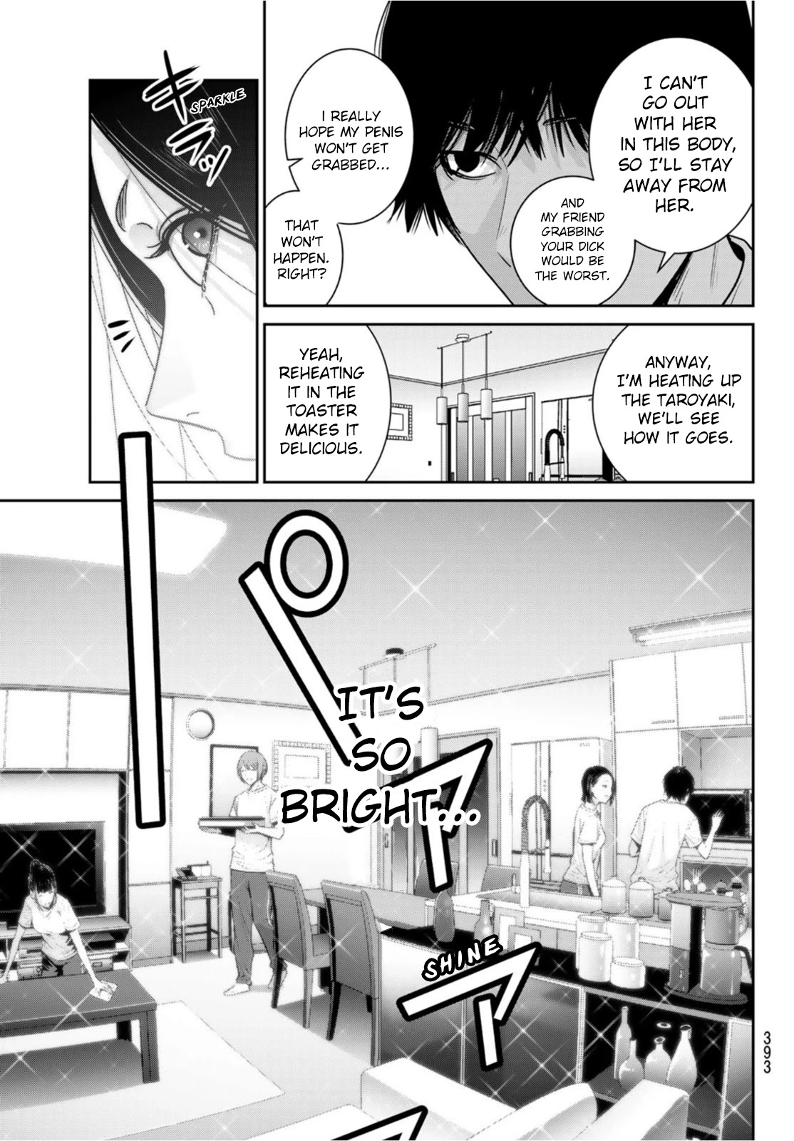 Futari Switch Chapter 5 page 11 - Chapter 5: On a Stormy Night.