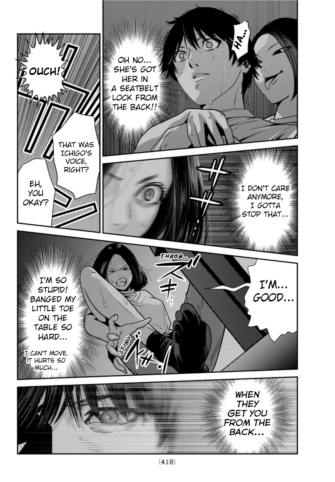 Futari Switch Chapter 5 page 36 - Chapter 5: On a Stormy Night.