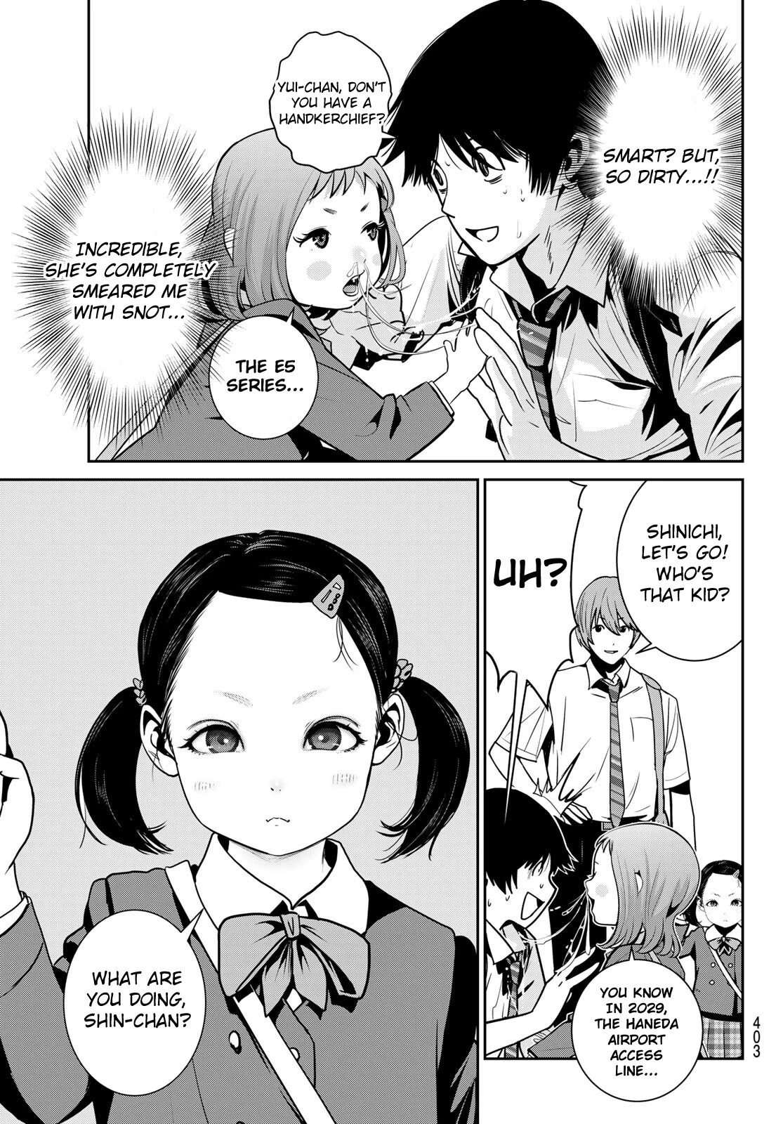 Futari Switch Chapter 6 page 11 - Chapter 6: For the First Time Apart