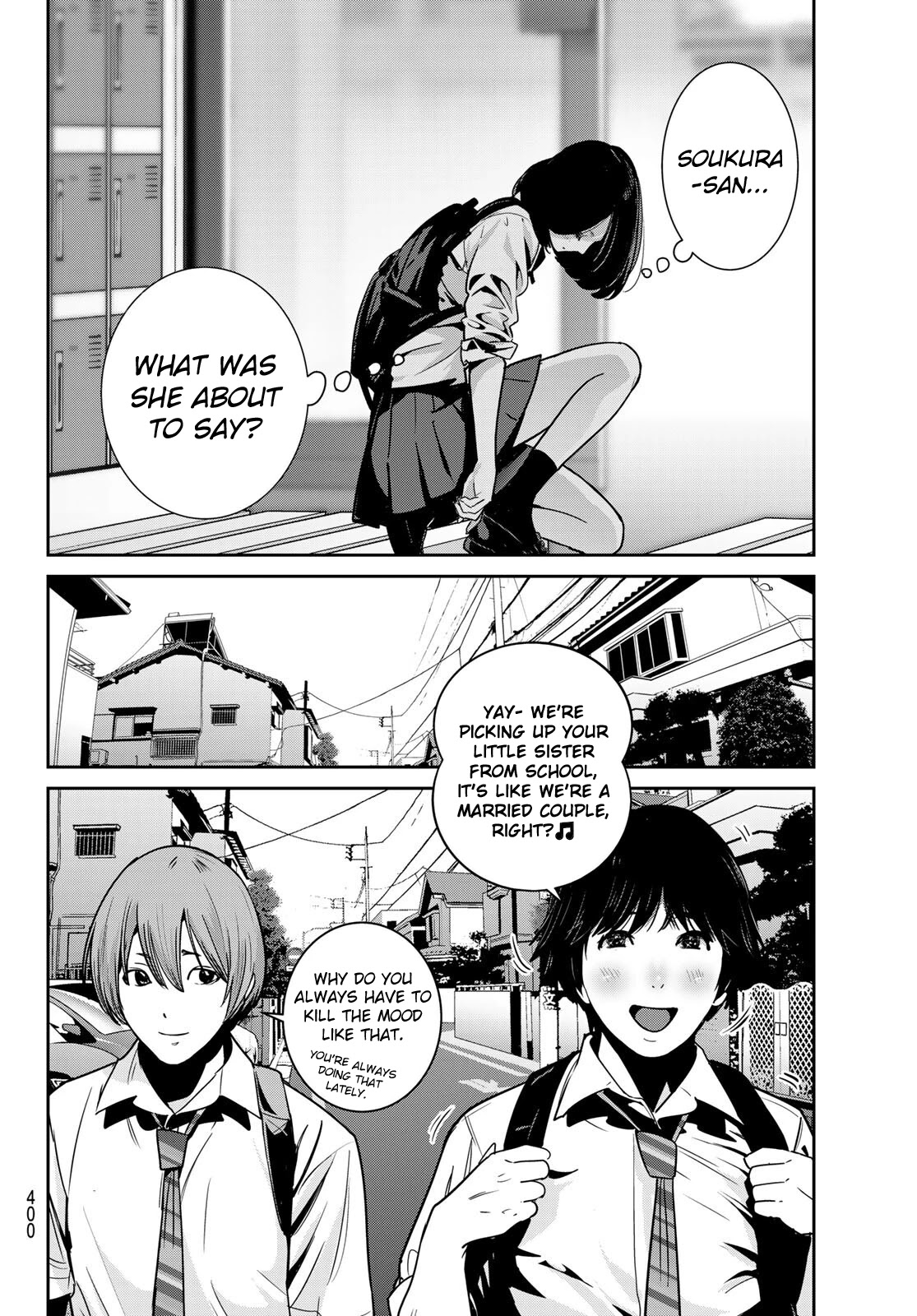 Futari Switch Chapter 6 page 8 - Chapter 6: For the First Time Apart