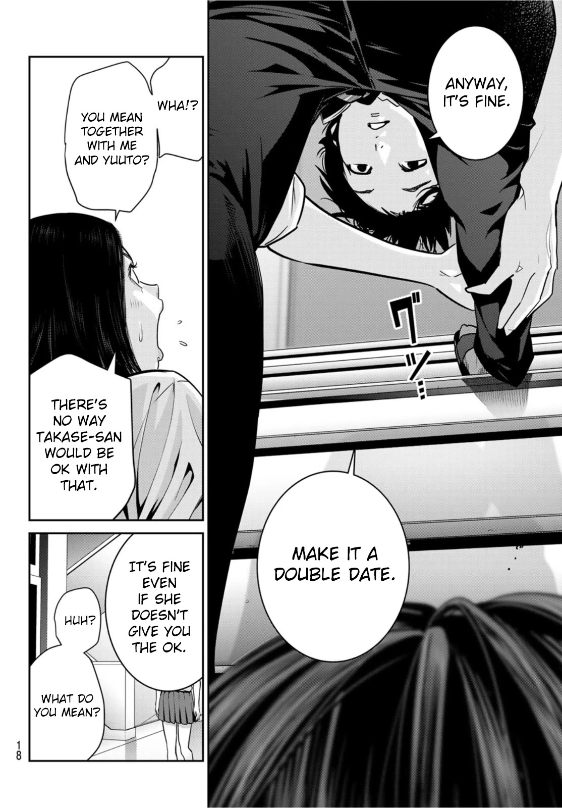 Futari Switch Chapter 7 page 15 - Chapter 7: Green Peas, Pecorino and Soft Boiled Eggs.