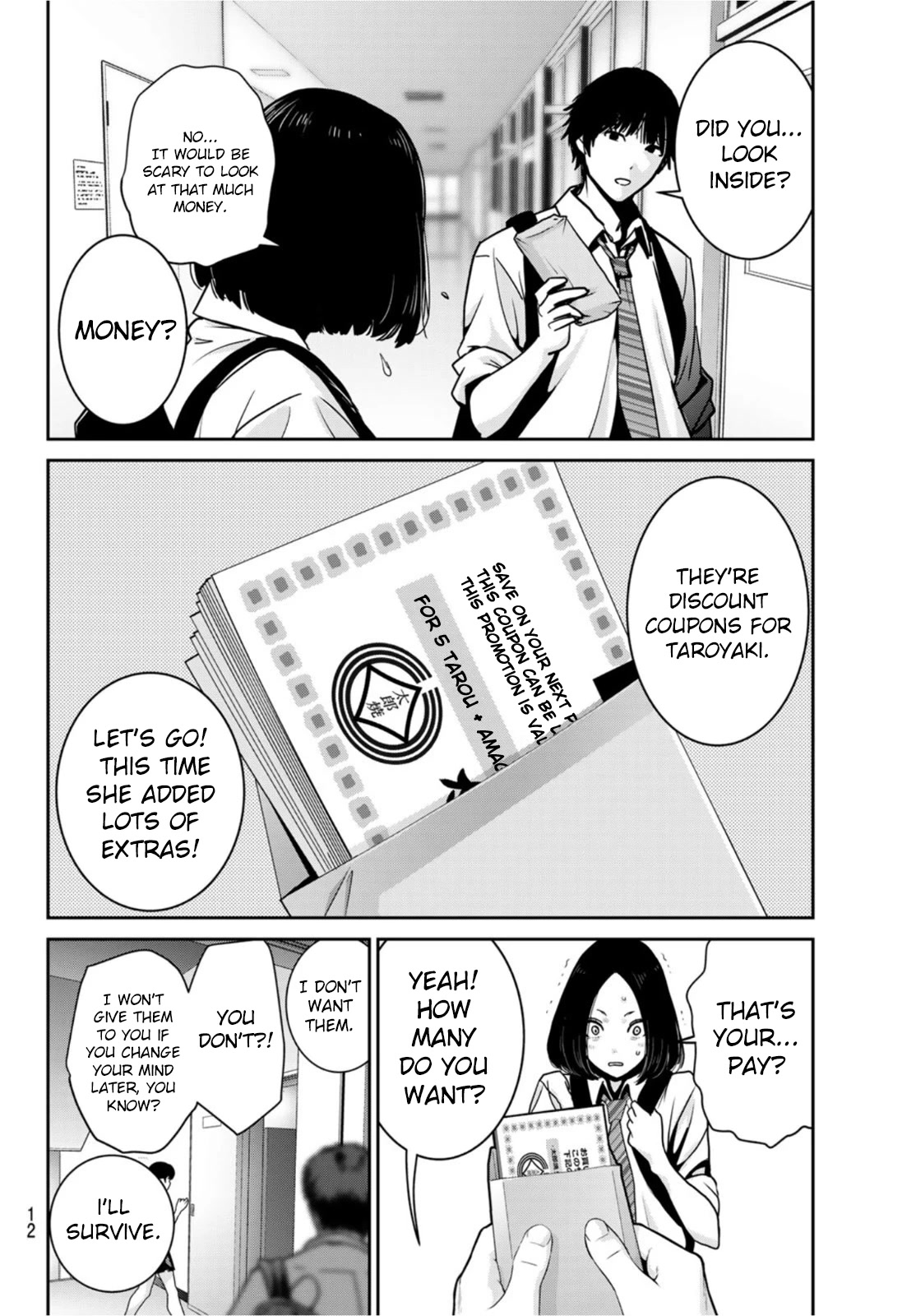 Futari Switch Chapter 7 page 9 - Chapter 7: Green Peas, Pecorino and Soft Boiled Eggs.