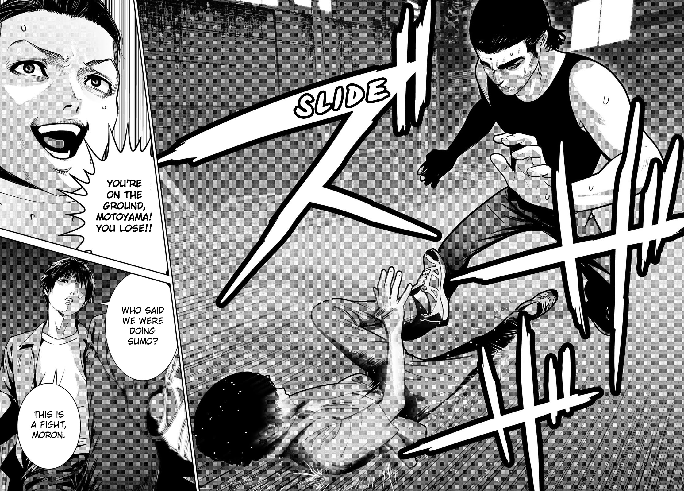 Futari Switch Chapter 8 page 36 - Chapter 8: Battle of Shibuya.