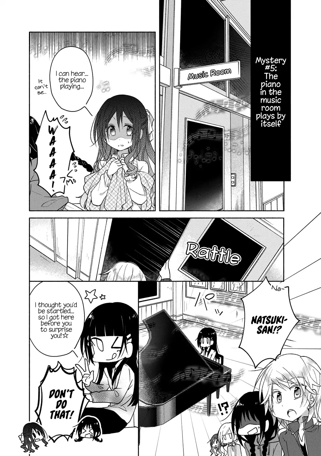 Futaribeya Chapter 27.5 page 10 - Chapter 27.5: Bonus 2: The School's Seven Mysteries