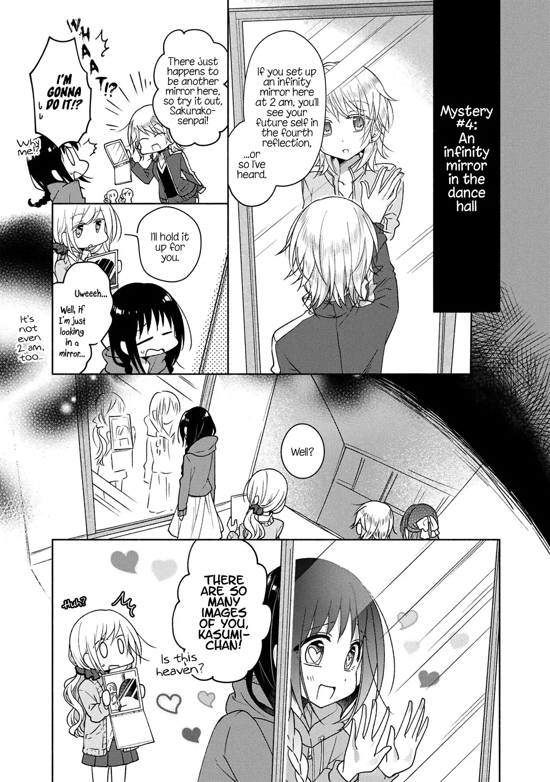 Futaribeya Chapter 27.5 page 9 - Chapter 27.5: Bonus 2: The School's Seven Mysteries