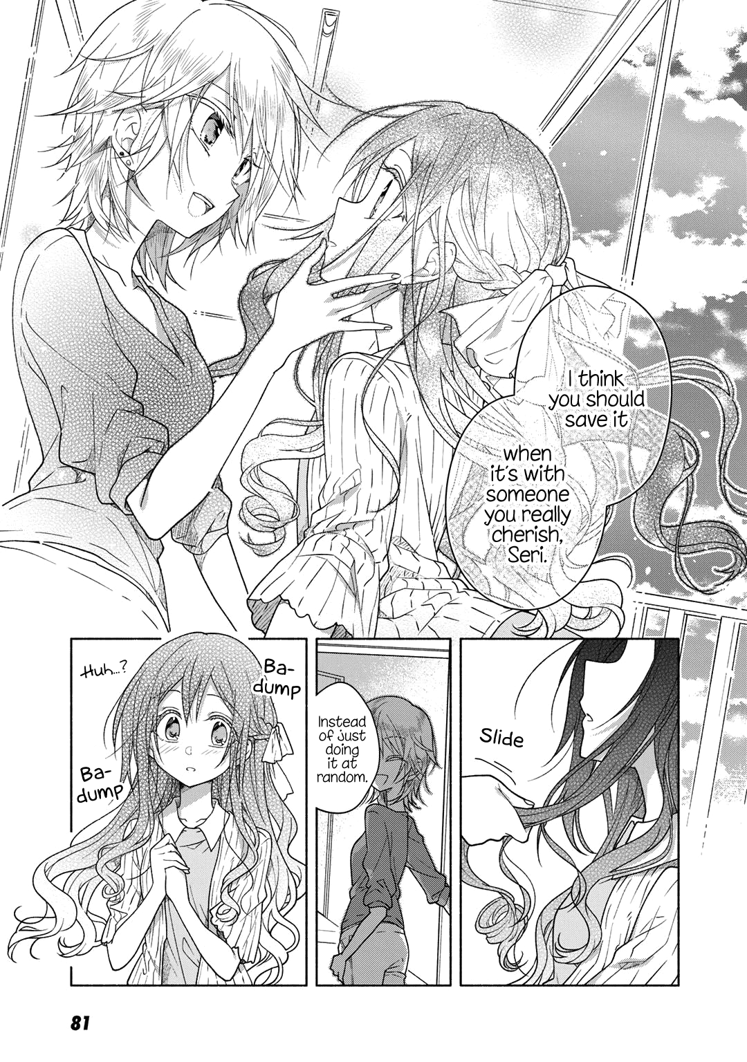 Futaribeya Chapter 36.5 page 15 - Chapter 36.5: Bonus 1: A Souvenir and a Kiss