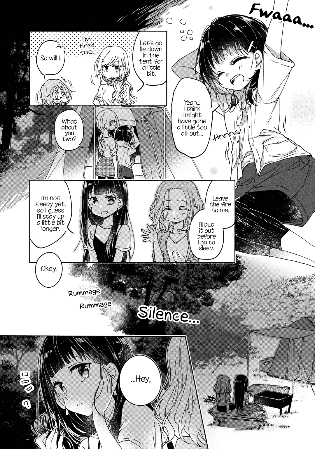 Futaribeya Chapter 45.5 page 13 - Chapter 45.5: Bonus 2: Out Camping