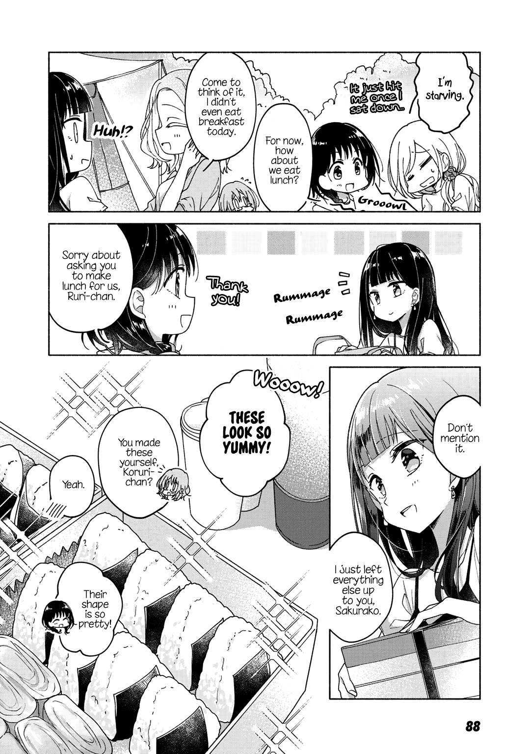 Futaribeya Chapter 45.5 page 4 - Chapter 45.5: Bonus 2: Out Camping