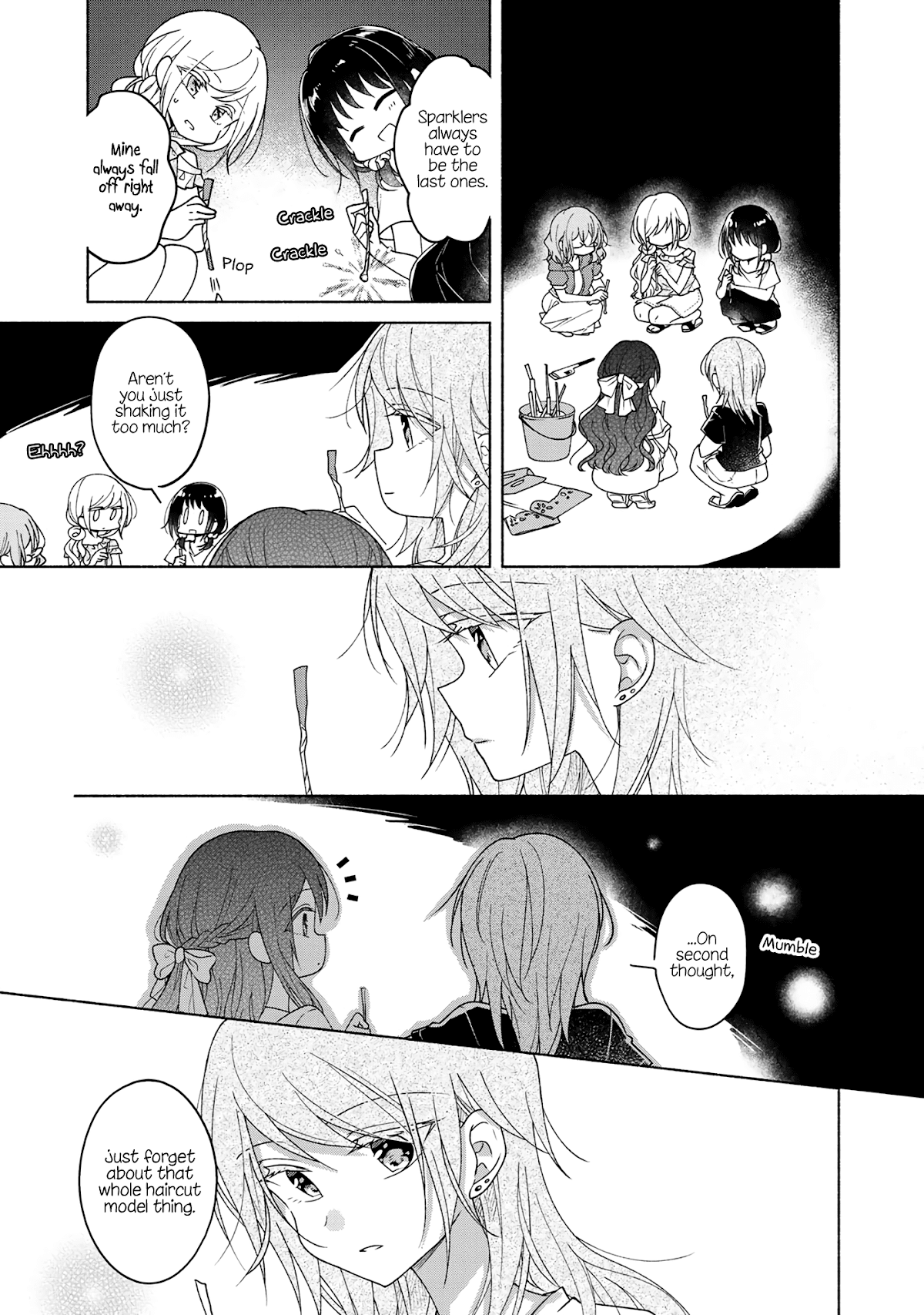 Futaribeya Chapter 51.5 page 13 - Chapter 51.5: Bonus 2: Golden Fireworks