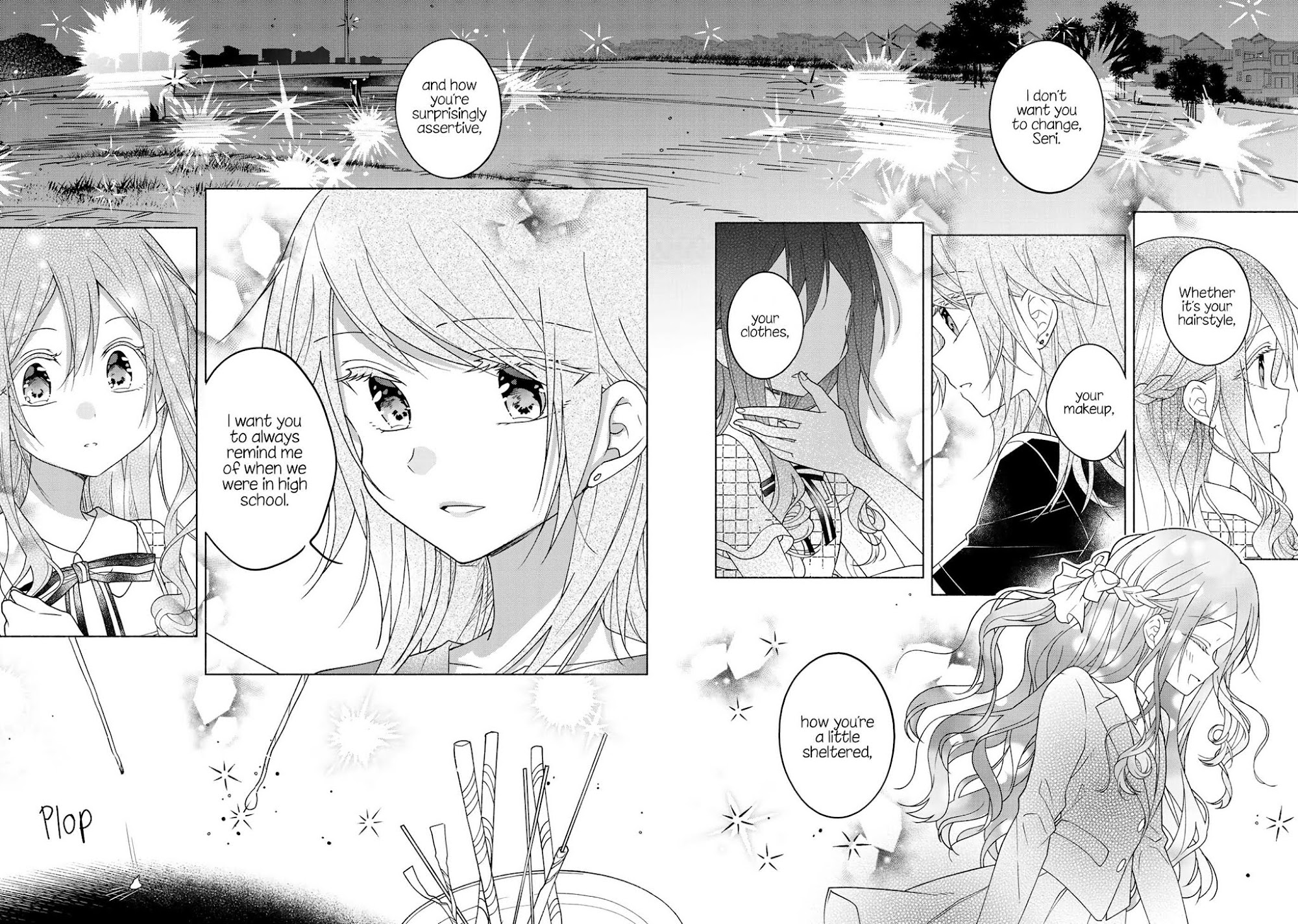 Futaribeya Chapter 51.5 page 14 - Chapter 51.5: Bonus 2: Golden Fireworks
