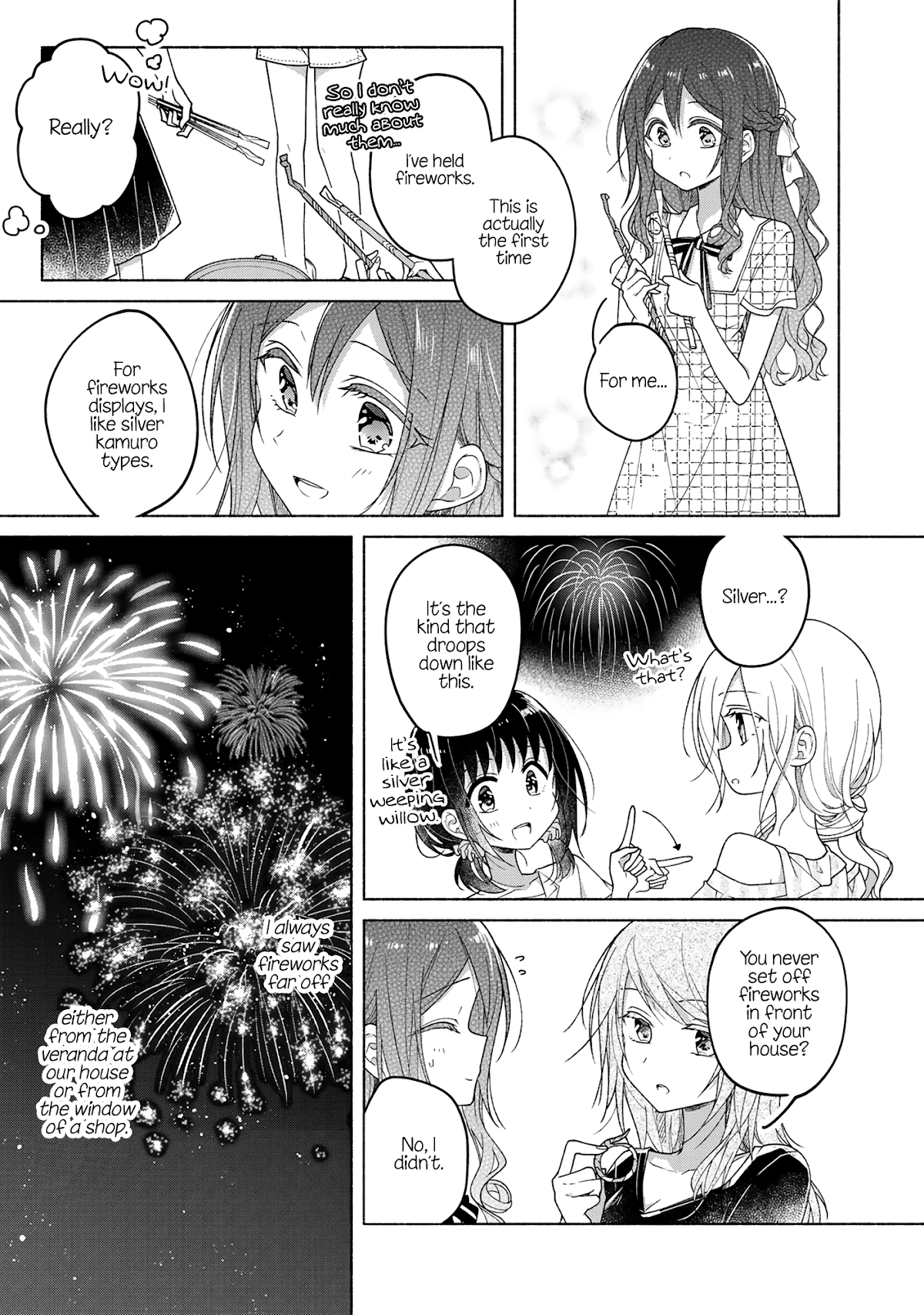 Futaribeya Chapter 51.5 page 7 - Chapter 51.5: Bonus 2: Golden Fireworks