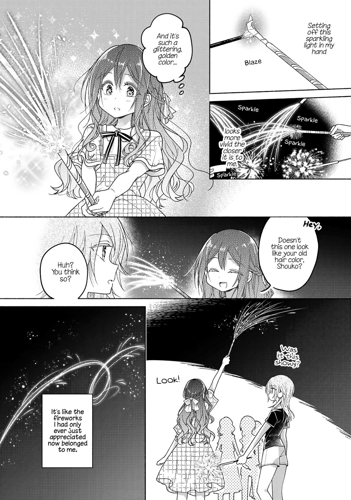 Futaribeya Chapter 51.5 page 8 - Chapter 51.5: Bonus 2: Golden Fireworks