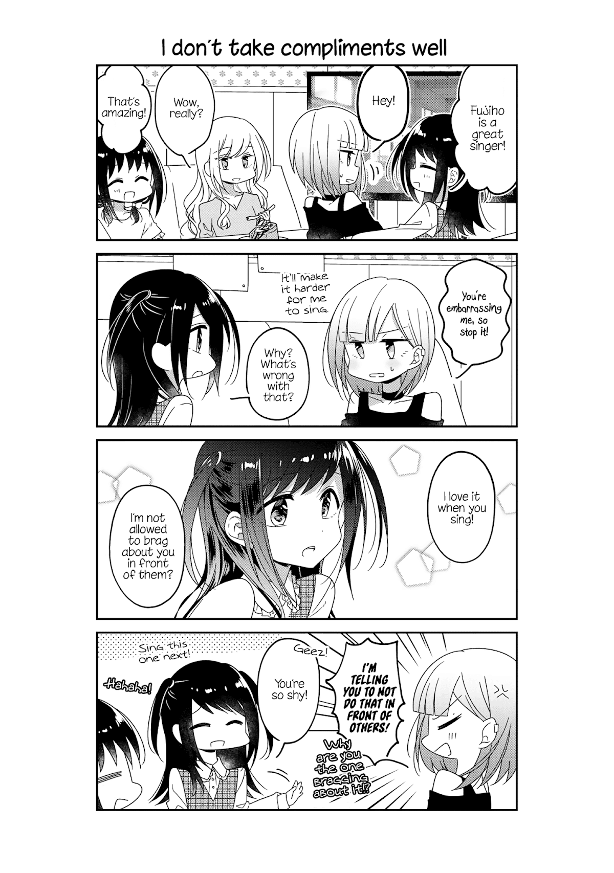Futaribeya Chapter 53.5 page 3 - Chapter 53.5: Bonus 3: Let's Go to a Karaoke Box