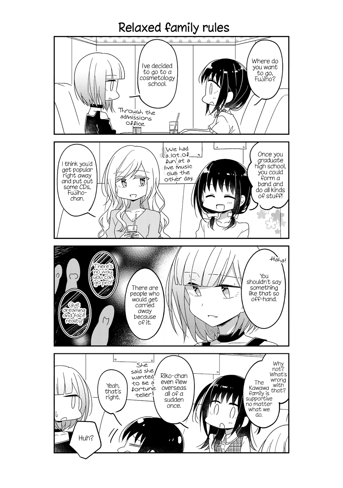 Futaribeya Chapter 53.5 page 8 - Chapter 53.5: Bonus 3: Let's Go to a Karaoke Box