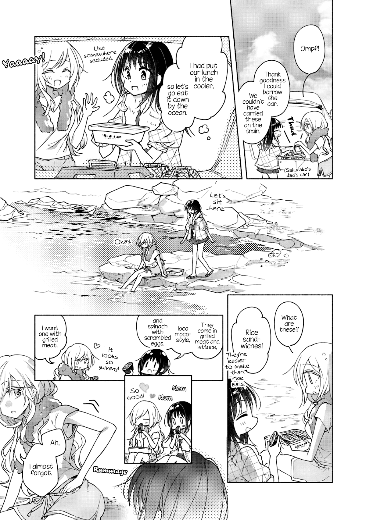 Futaribeya Chapter 57.5 page 9 - Chapter 57.5: Bonus: The Treasure Found in the Sea