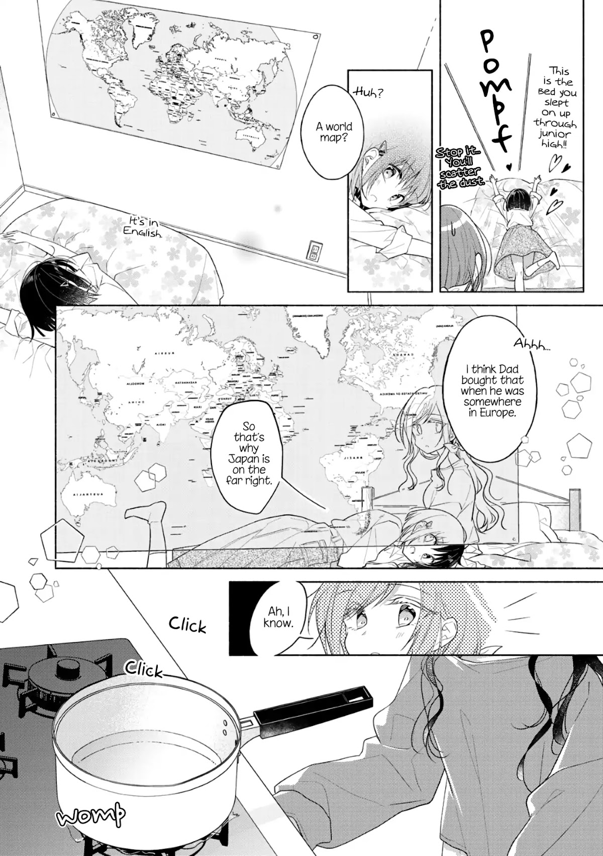 Futaribeya Chapter 59.3 page 12 - Chapter 59.3: Bonus: Cocoa-colored Memories