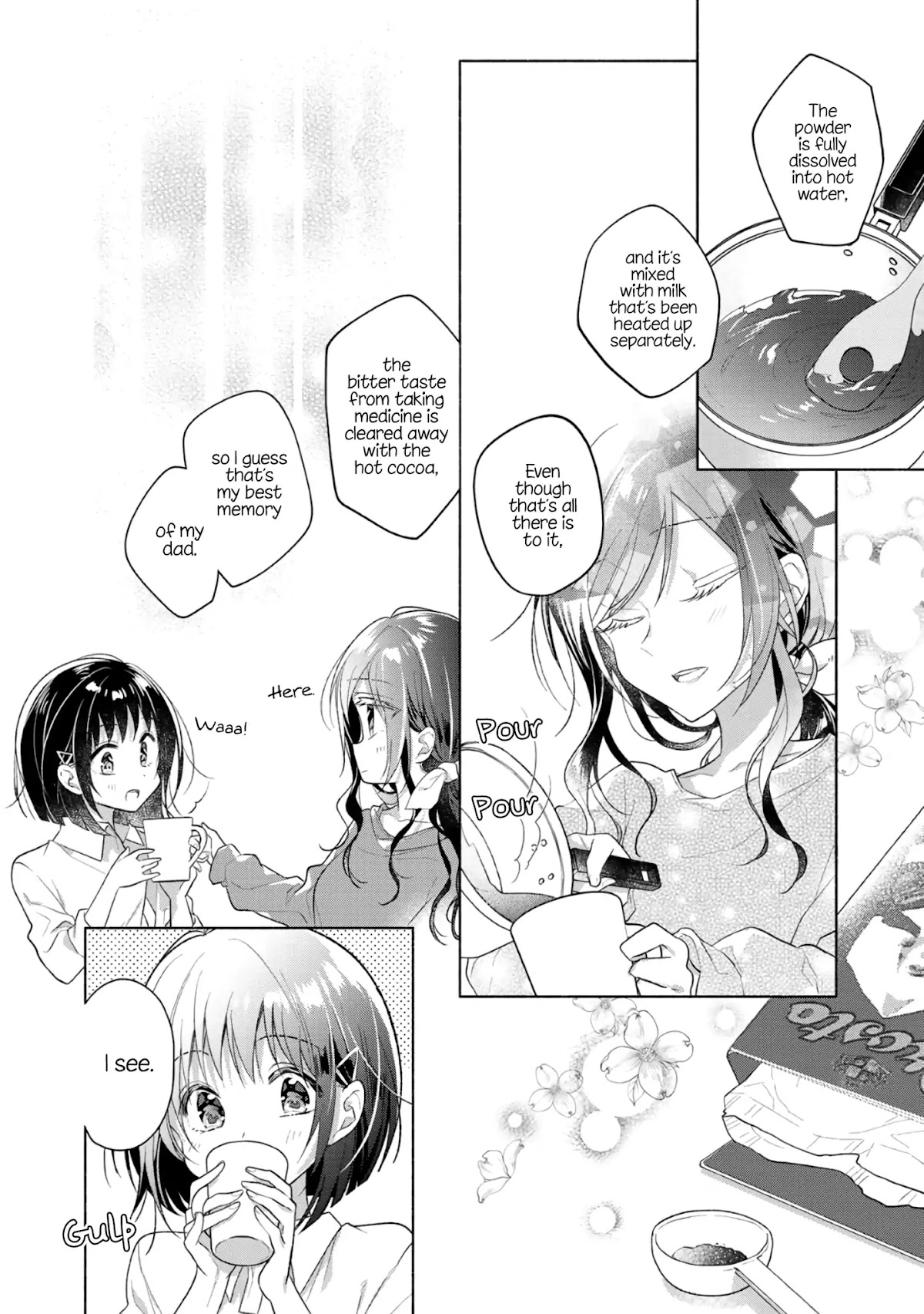 Futaribeya Chapter 59.3 page 14 - Chapter 59.3: Bonus: Cocoa-colored Memories