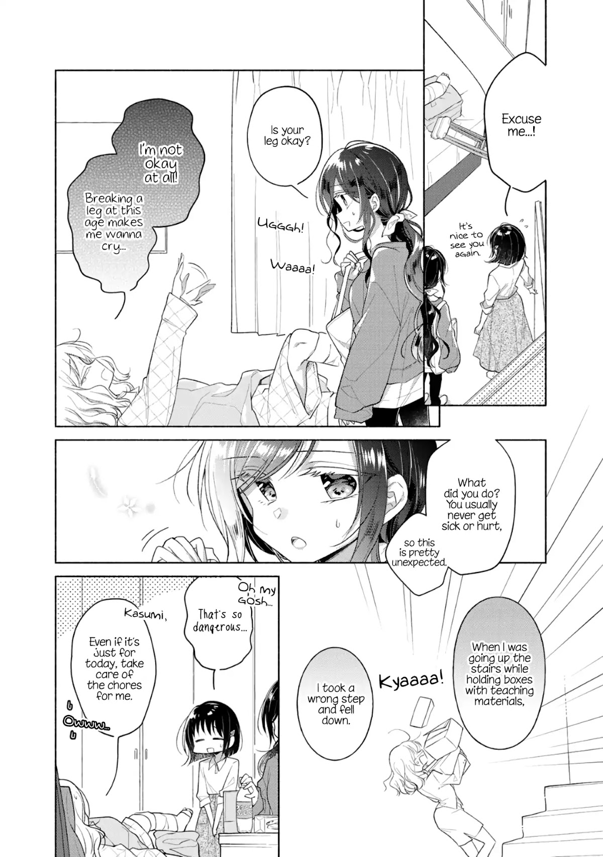 Futaribeya Chapter 59.3 page 4 - Chapter 59.3: Bonus: Cocoa-colored Memories