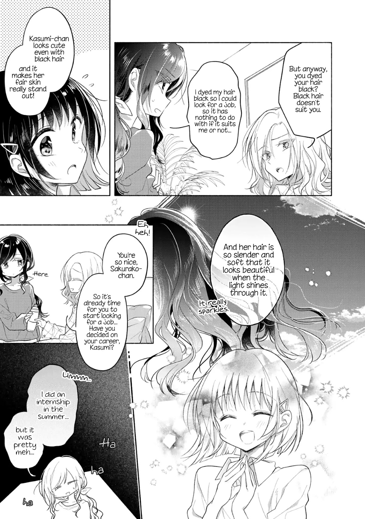 Futaribeya Chapter 59.3 page 9 - Chapter 59.3: Bonus: Cocoa-colored Memories