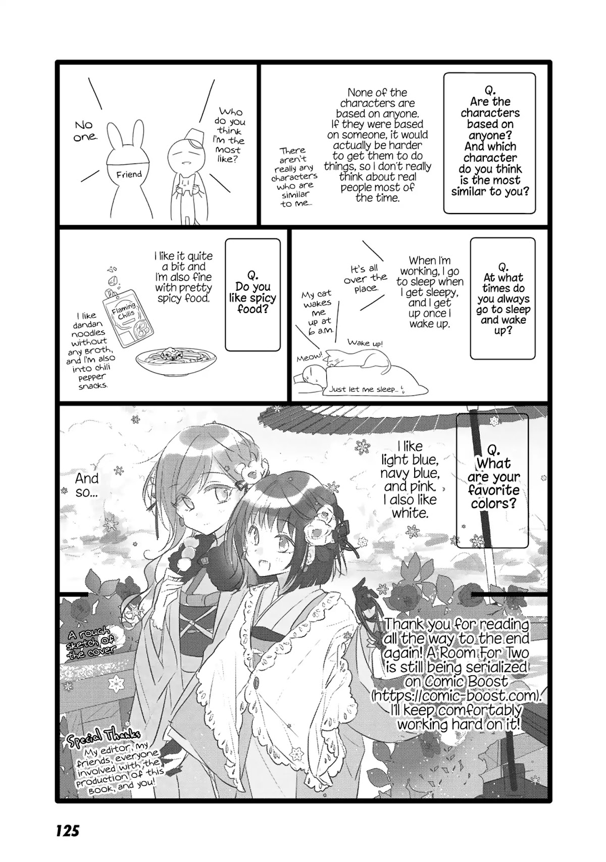 Futaribeya Chapter 59.4 page 13 - Chapter 59.4