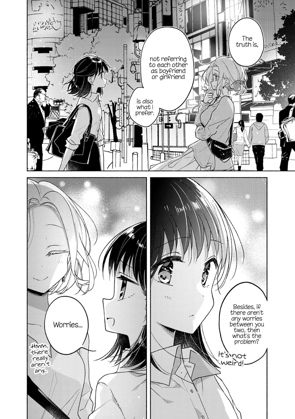 Futaribeya Chapter 63.5 page 14 - Chapter 63.5: Bonus: The Boundary Between Friends
