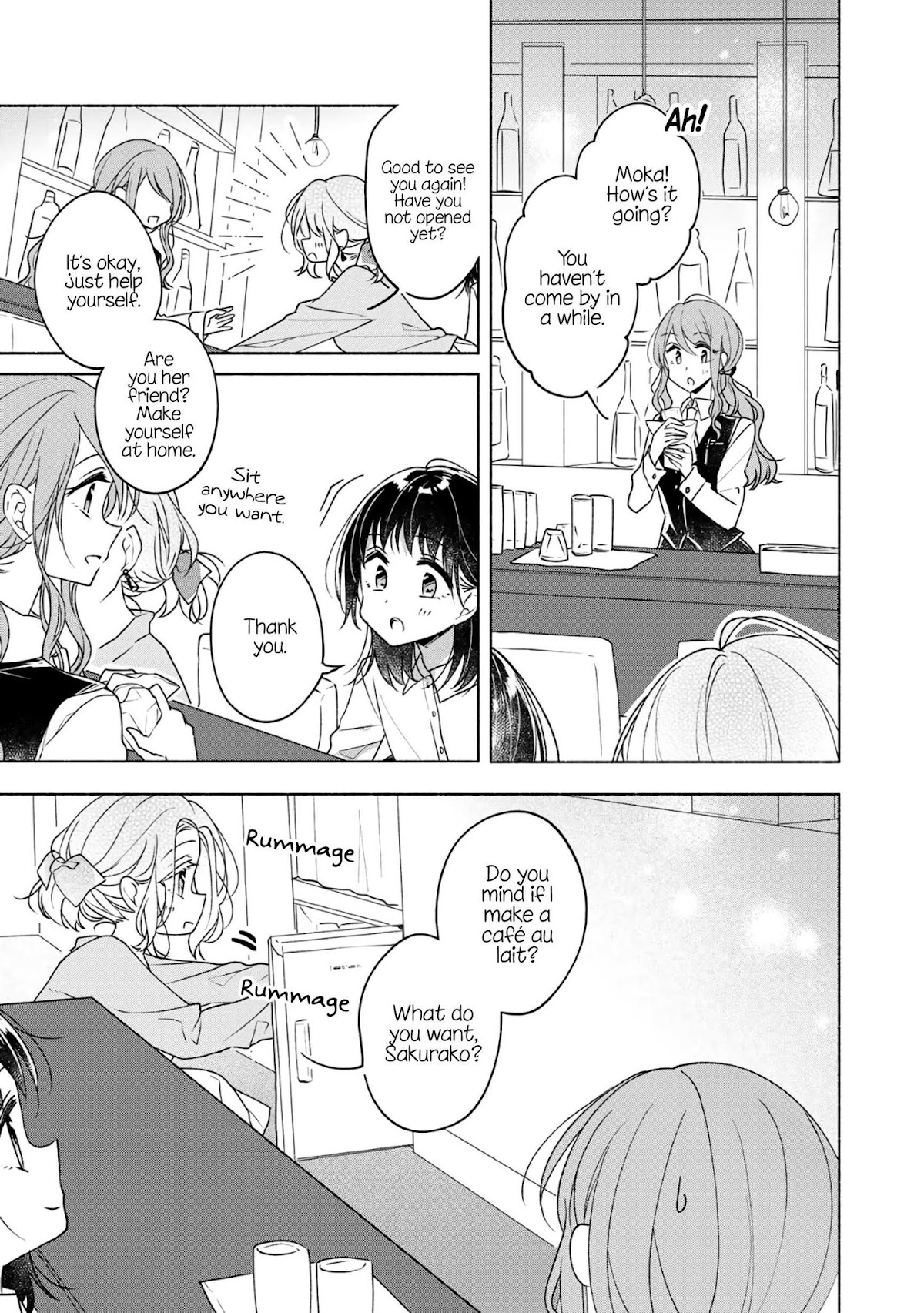 Futaribeya Chapter 63.5 page 5 - Chapter 63.5: Bonus: The Boundary Between Friends