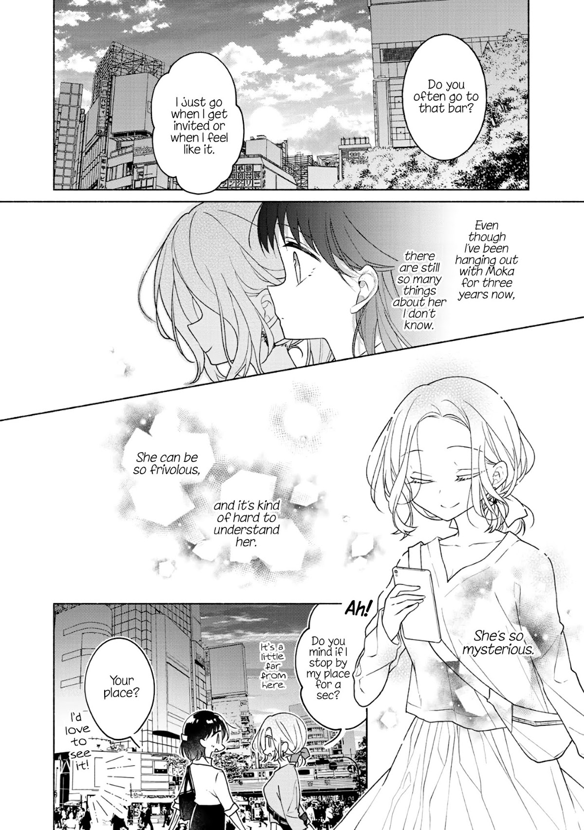 Futaribeya Chapter 63.5 page 8 - Chapter 63.5: Bonus: The Boundary Between Friends