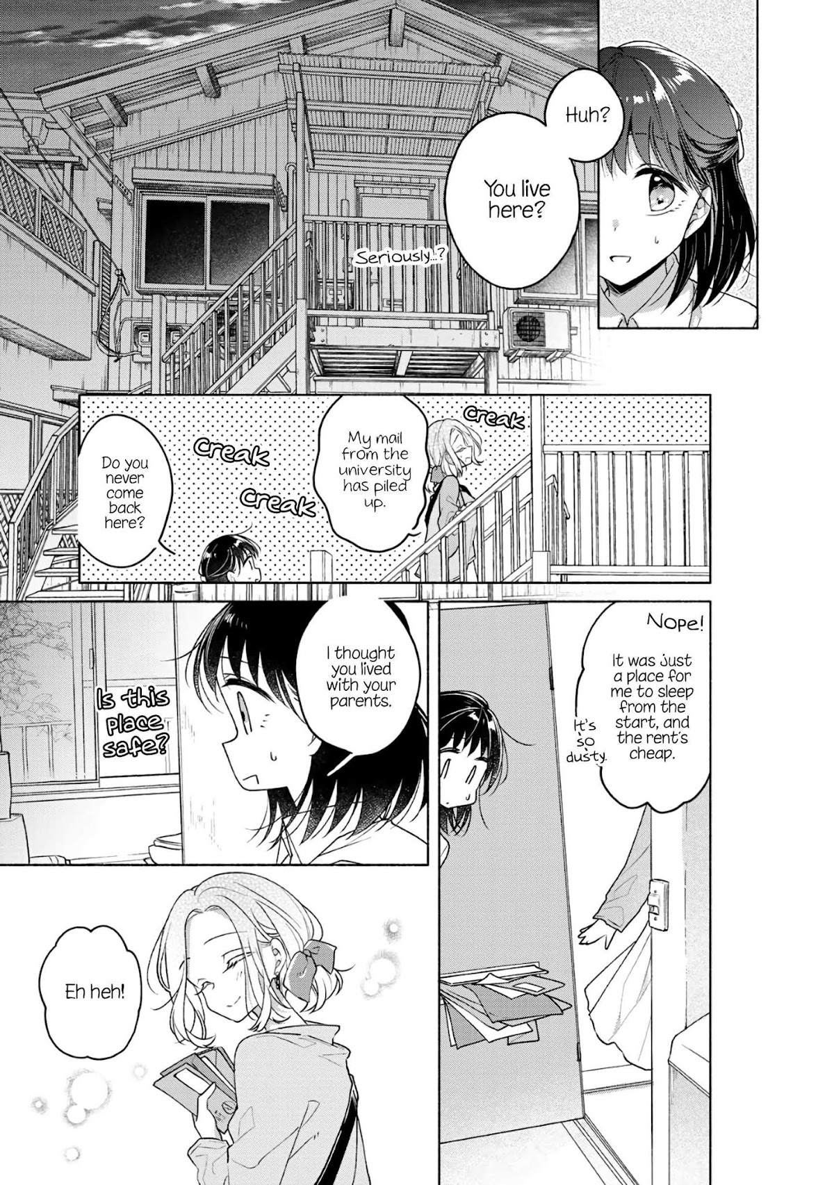 Futaribeya Chapter 63.5 page 9 - Chapter 63.5: Bonus: The Boundary Between Friends