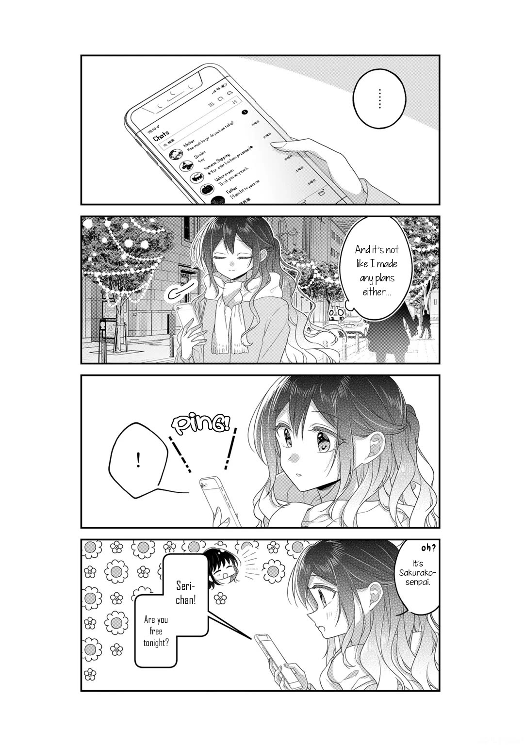 Futaribeya Chapter 76.3 page 2 - Chapter 76.3: Special 2: Snow and a present