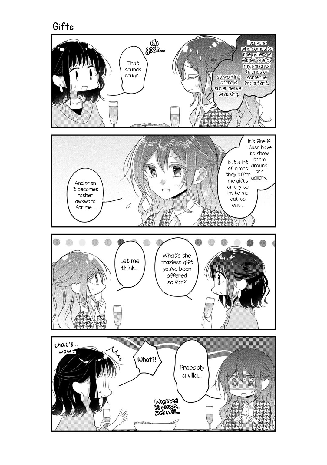 Futaribeya Chapter 76.3 page 5 - Chapter 76.3: Special 2: Snow and a present