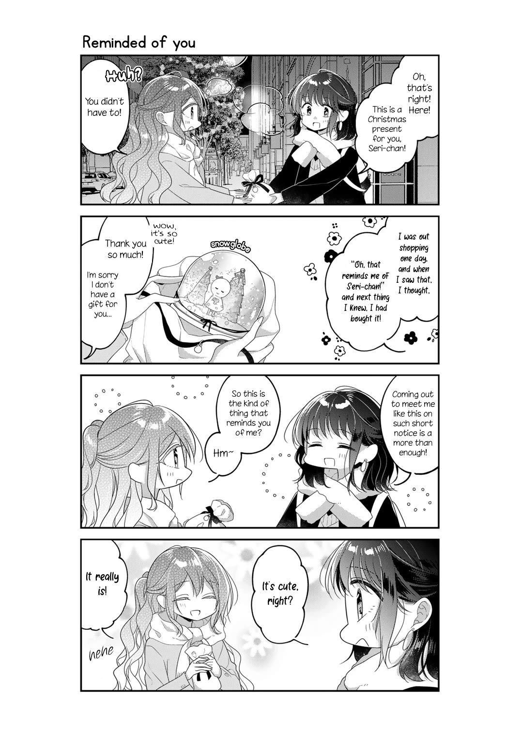 Futaribeya Chapter 76.3 page 6 - Chapter 76.3: Special 2: Snow and a present