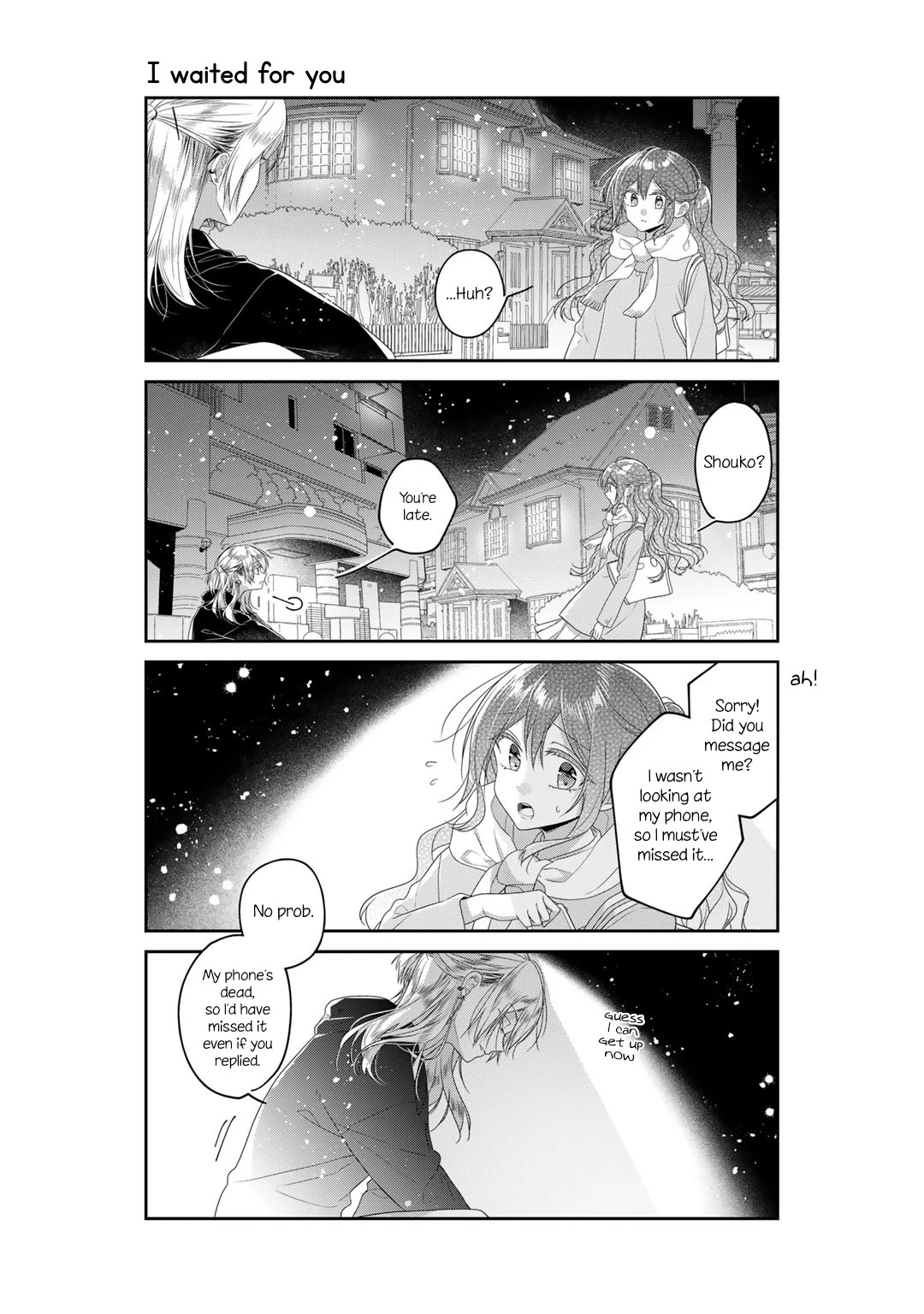 Futaribeya Chapter 76.3 page 9 - Chapter 76.3: Special 2: Snow and a present