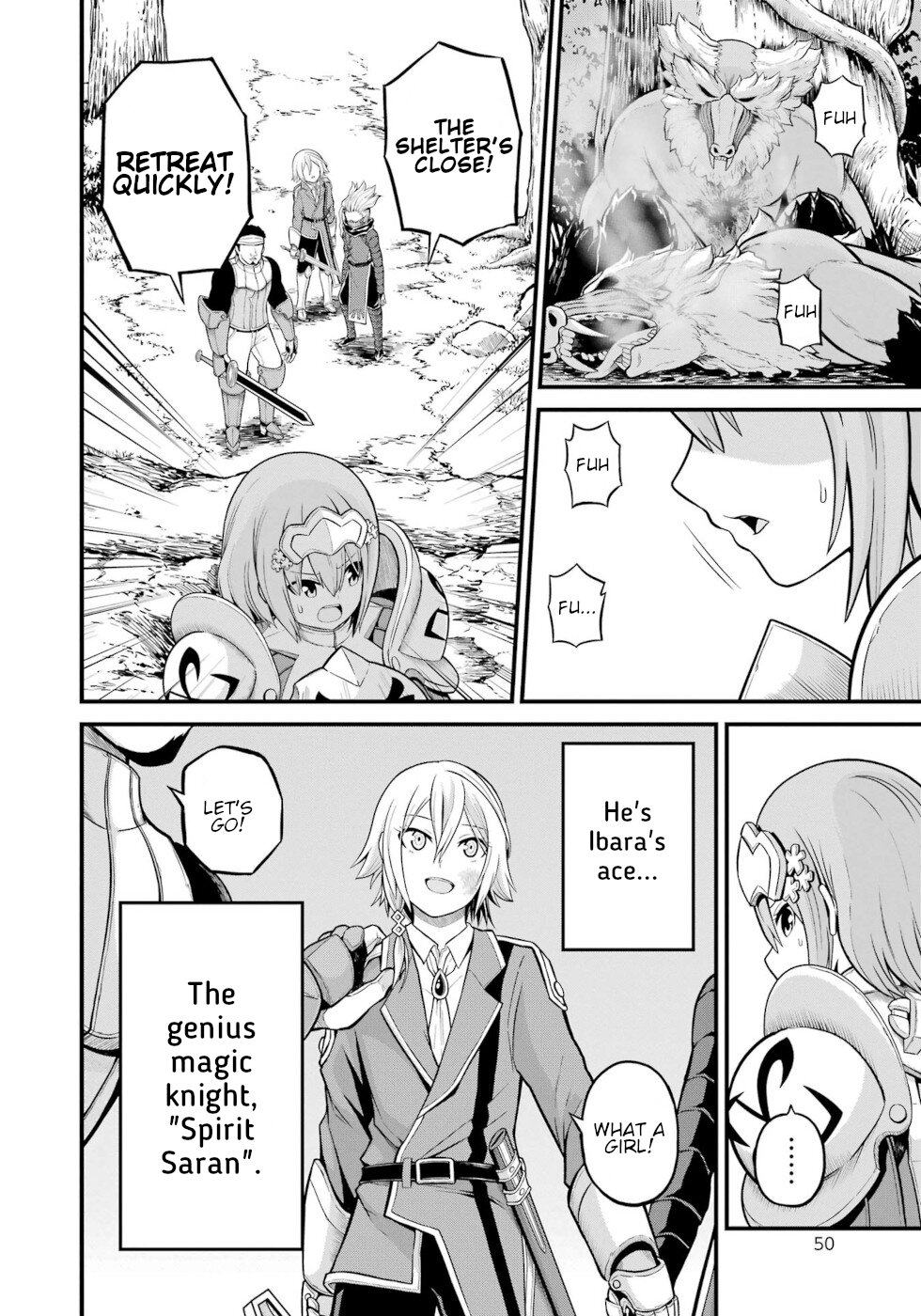 Futoku no Guild Chapter 50 page 14 - Chapter 50: Abandoning The Strong