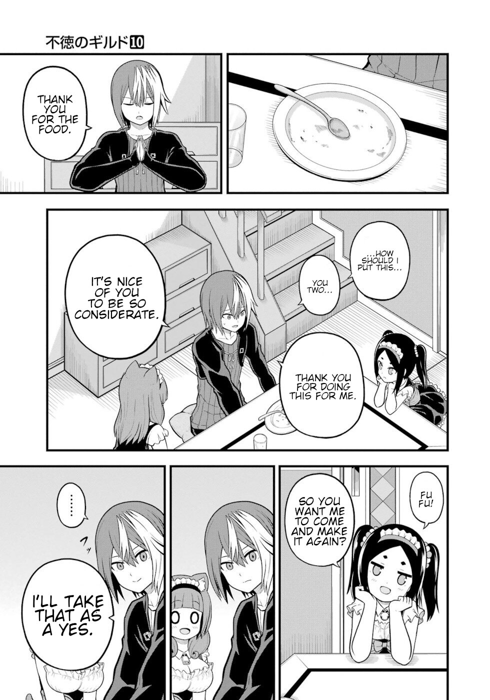 Futoku no Guild Chapter 58 page 15 - Chapter 58: The Hitashiko Housekeeping Service