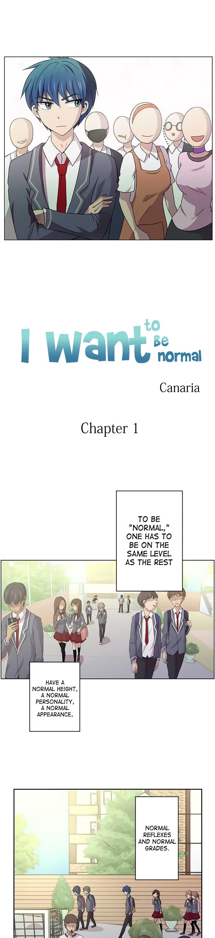 Futsuu ni Naritai Chapter 1 page 1 - Chapter 1