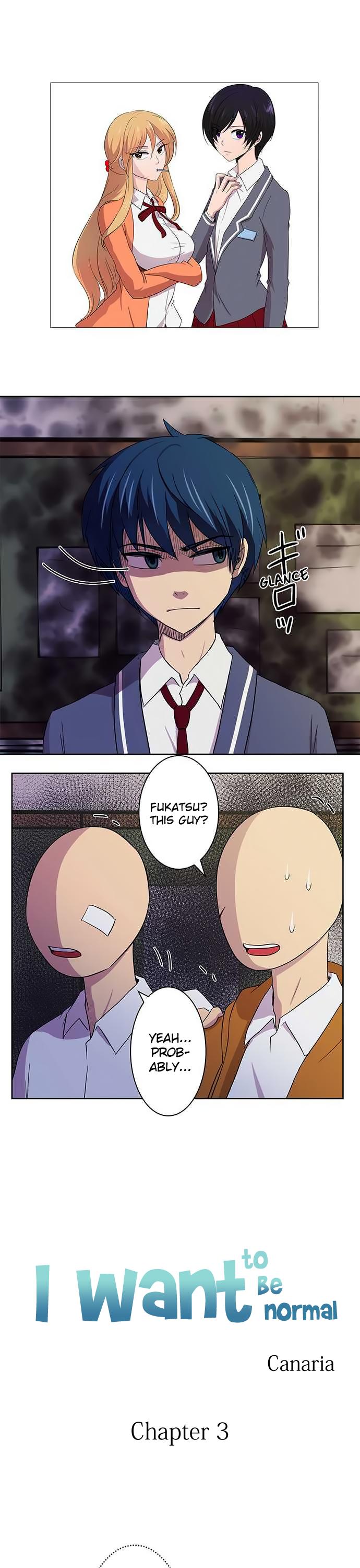 Futsuu ni Naritai Chapter 3 page 1 - Chapter 3