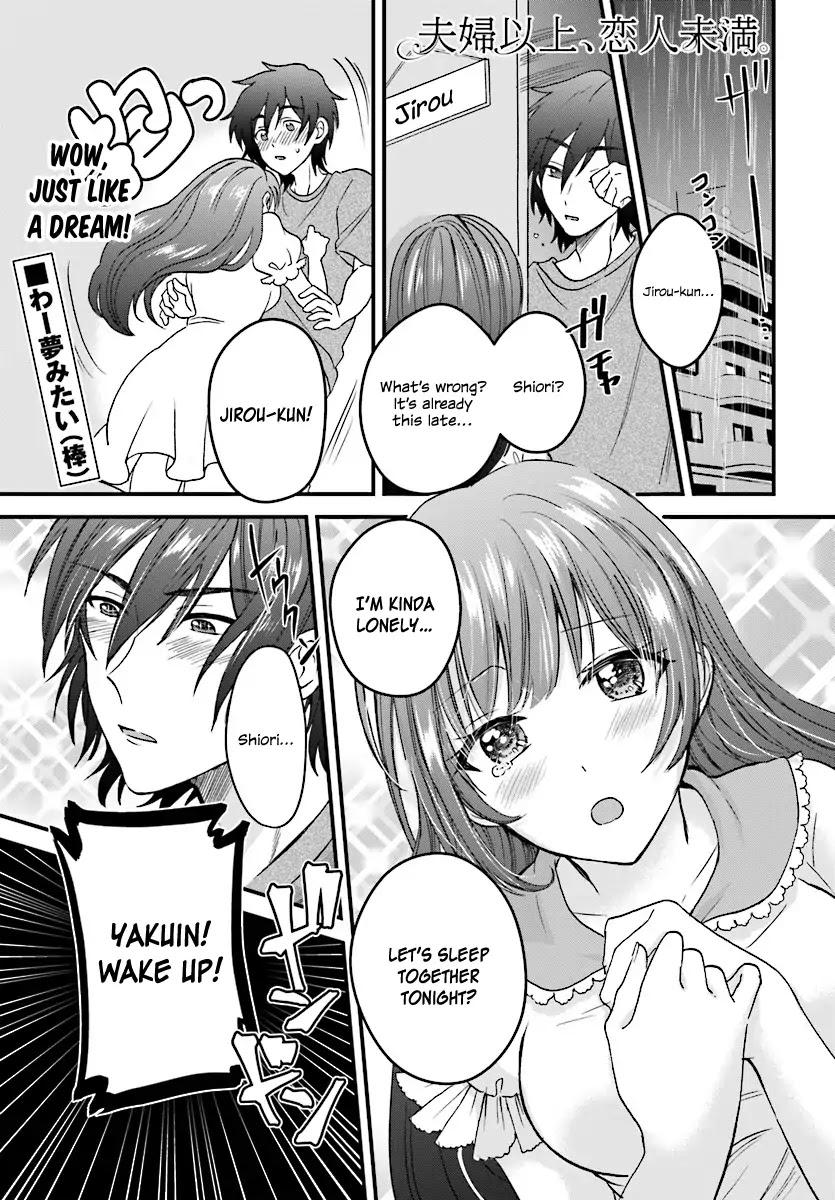 Fuufu Ijou, Koibito Miman. Chapter 3 page 2 - Chapter 3