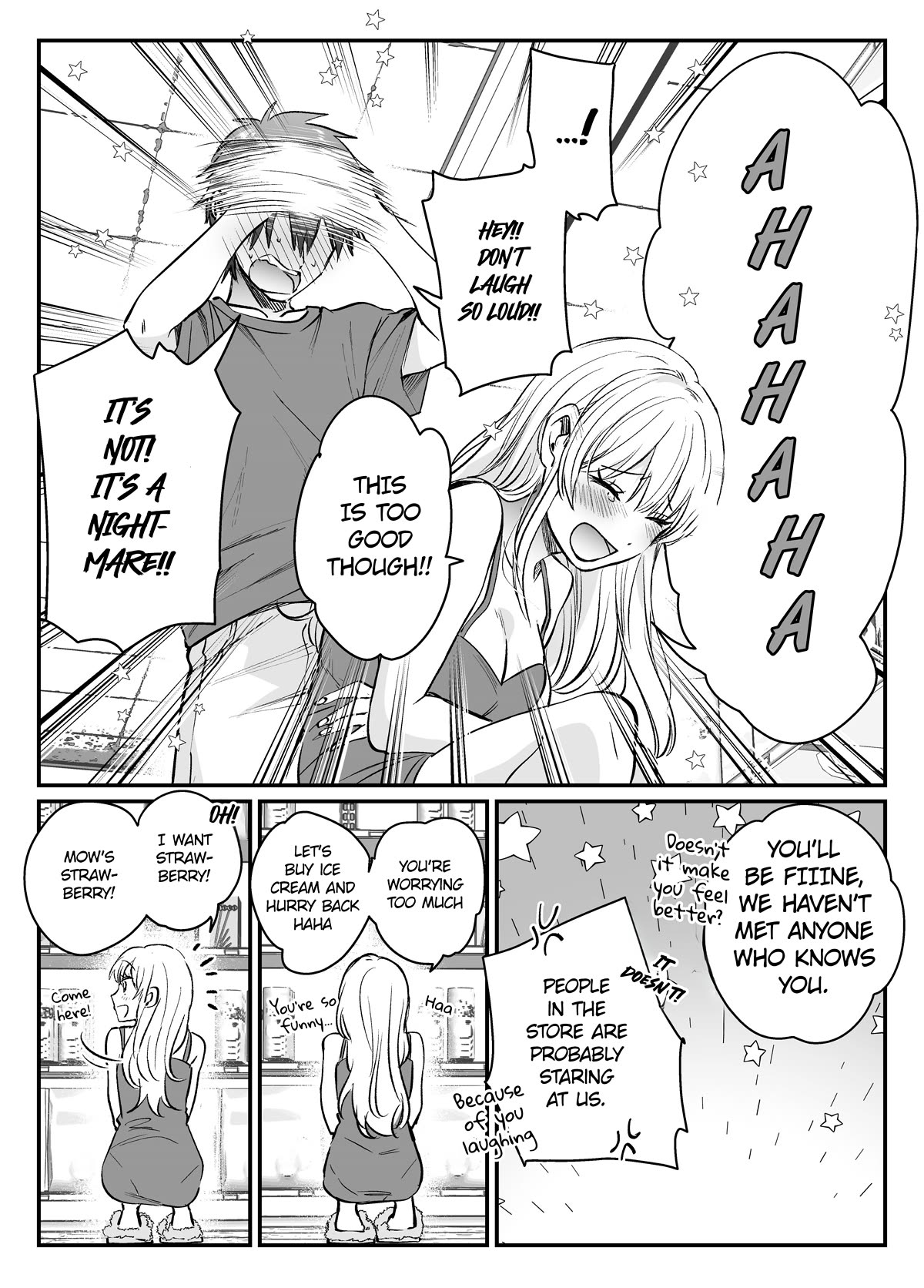 Fuufu Ijou, Koibito Miman. Chapter 63.2 page 3 - Chapter 63.2: Twitter extra - Buying ice cream
